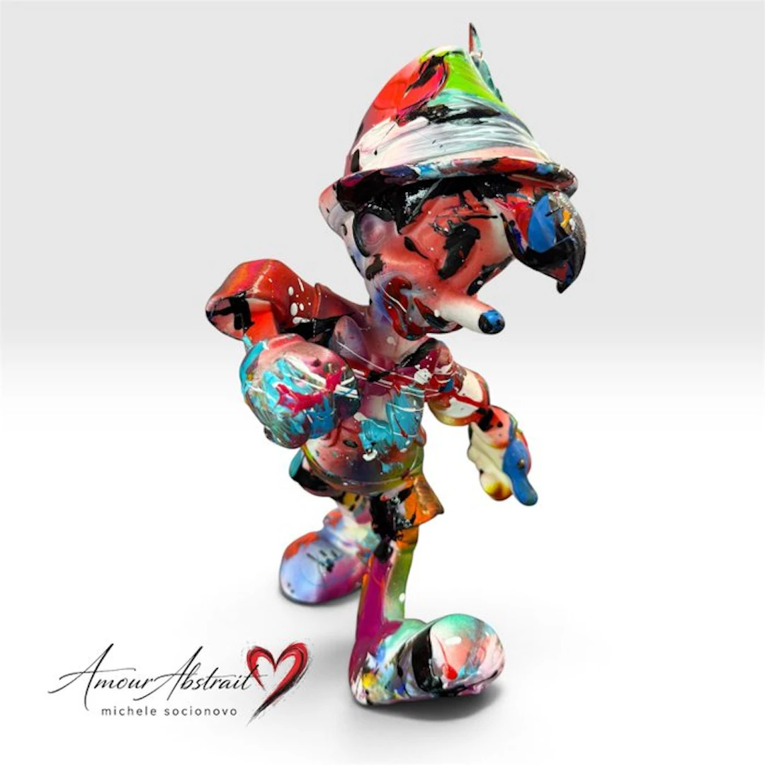 michele socionovo - Pinocchio Amour Abstrait