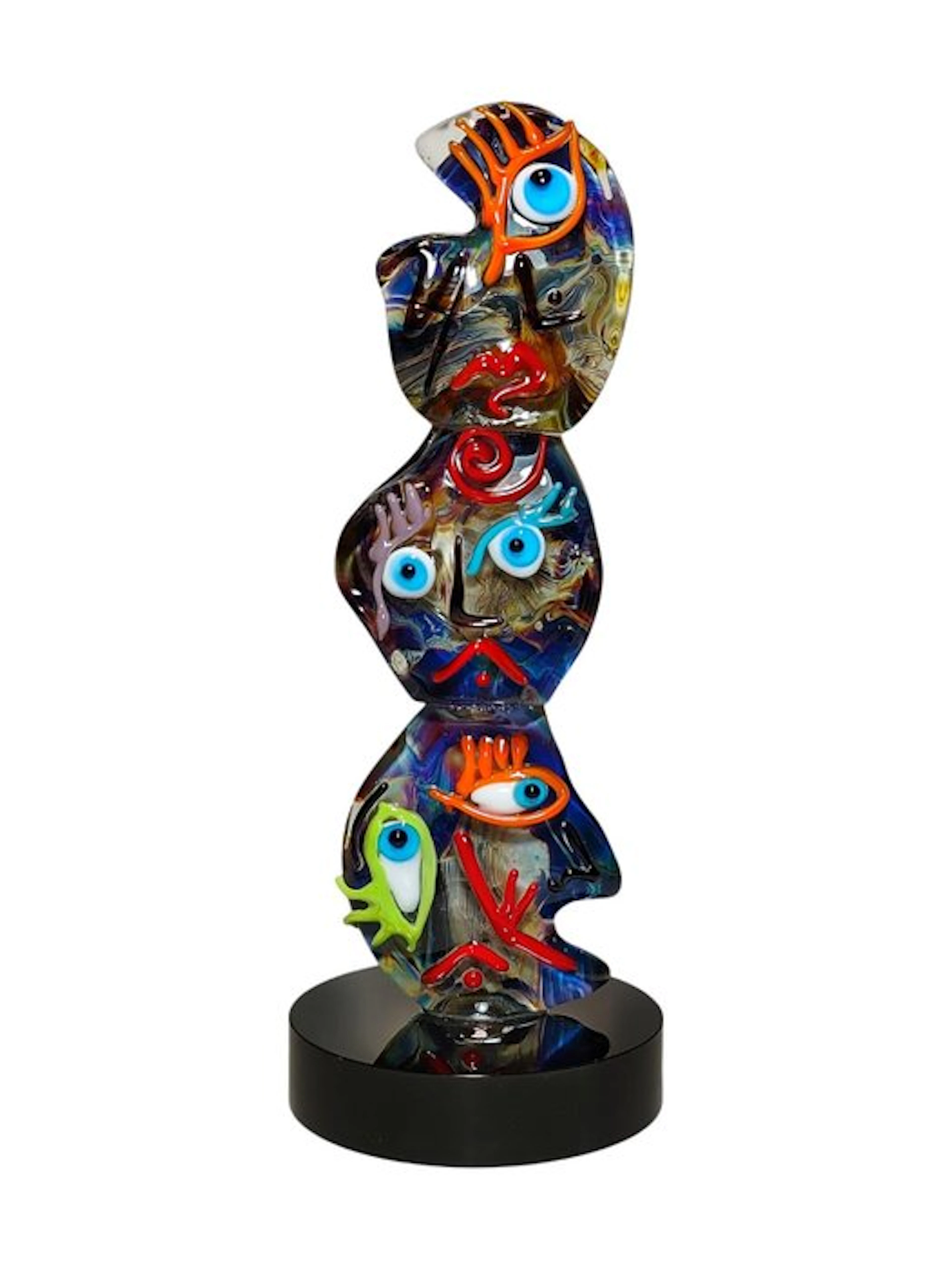 Fabio Tagliapietra - Sculpture, Totem F1 - 20 cm - Murano glass