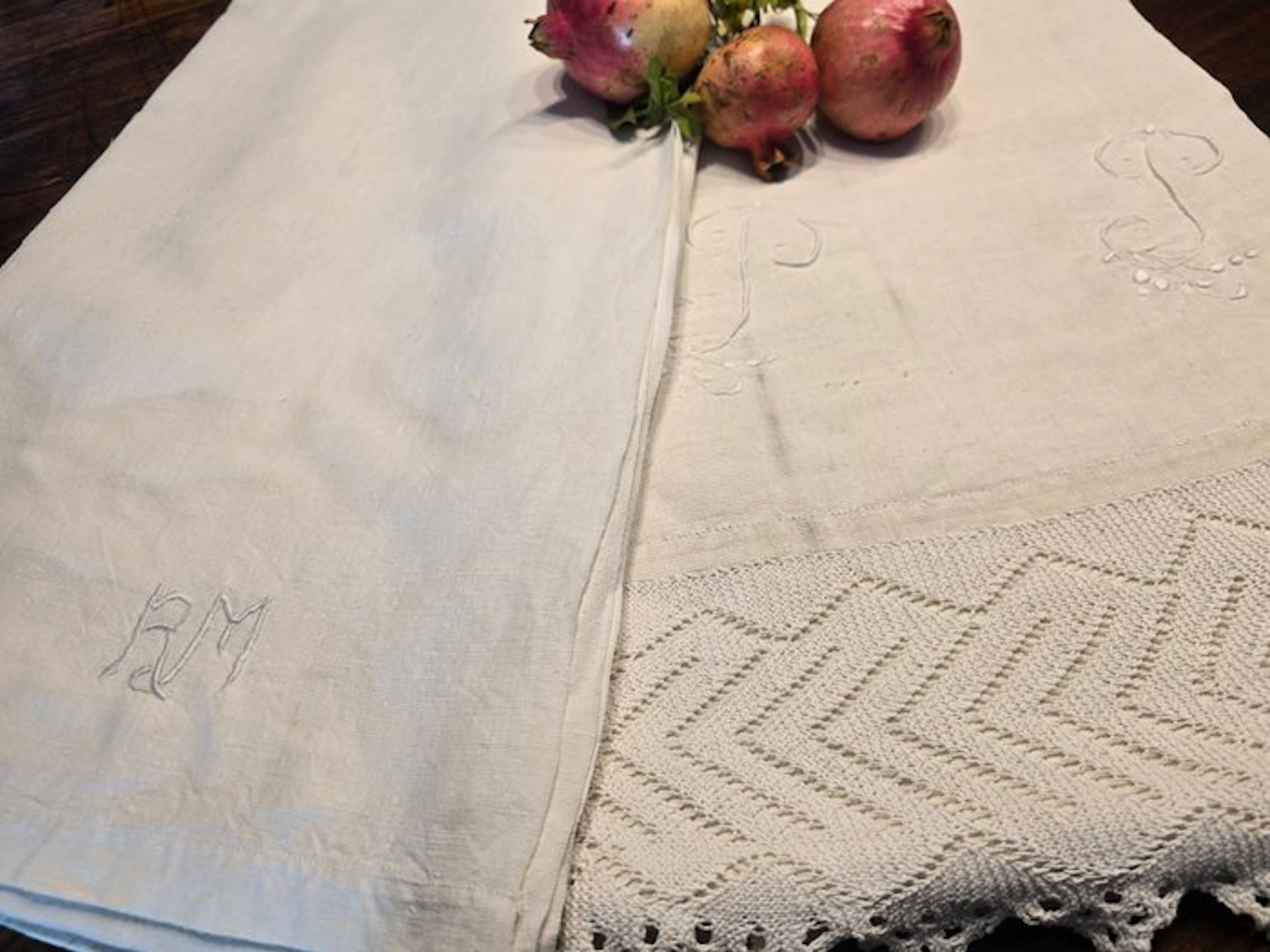 Bed sheet (2) - 280 cm - 205 cm - Old sheets