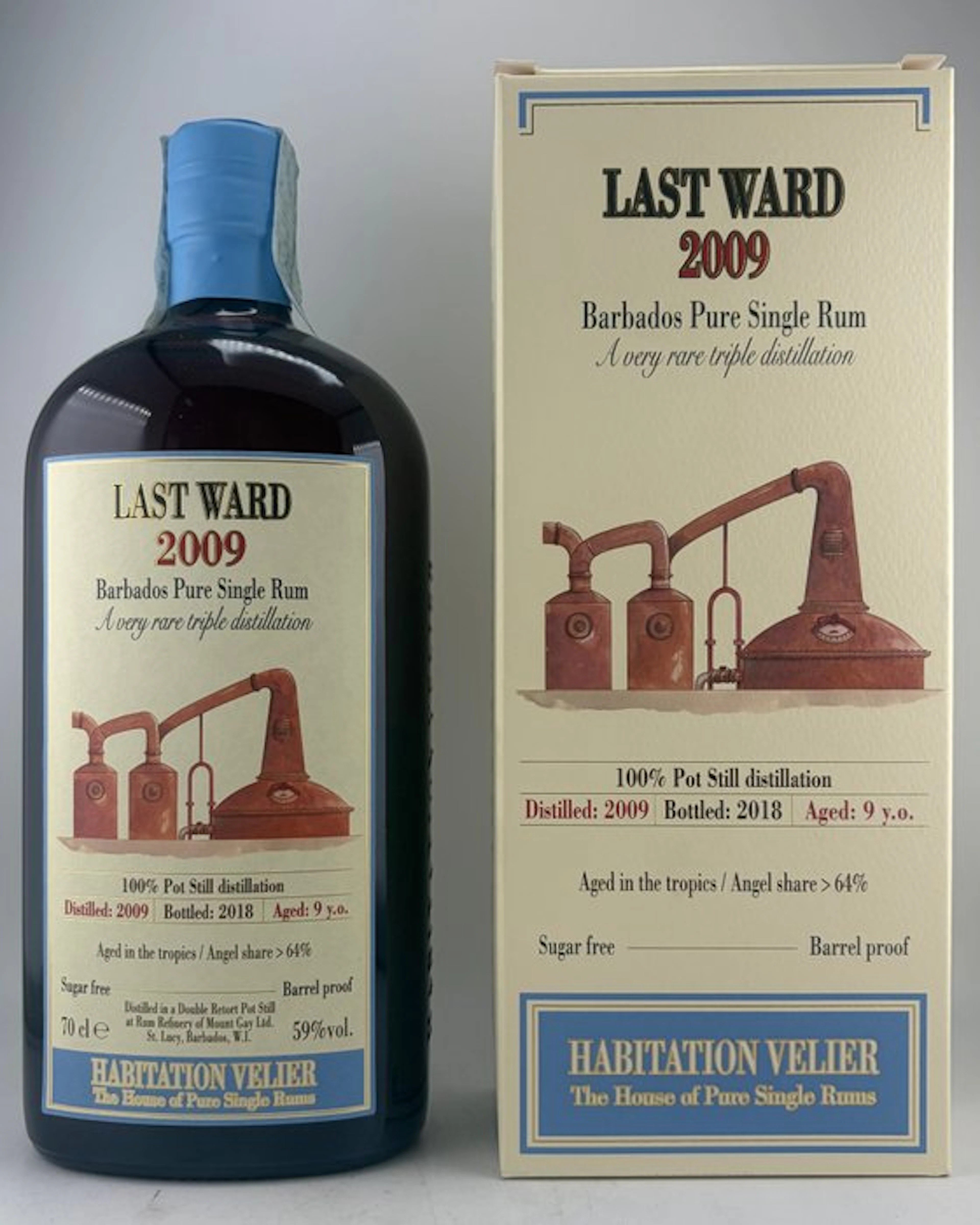Mount Gay 2009 Velier - Last Ward - Habitation - b. 2018 - 70cl