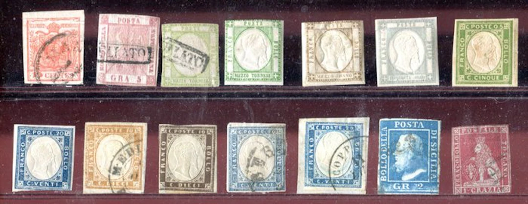 Italian Ancient States 1850/1861 - 14 new and used values