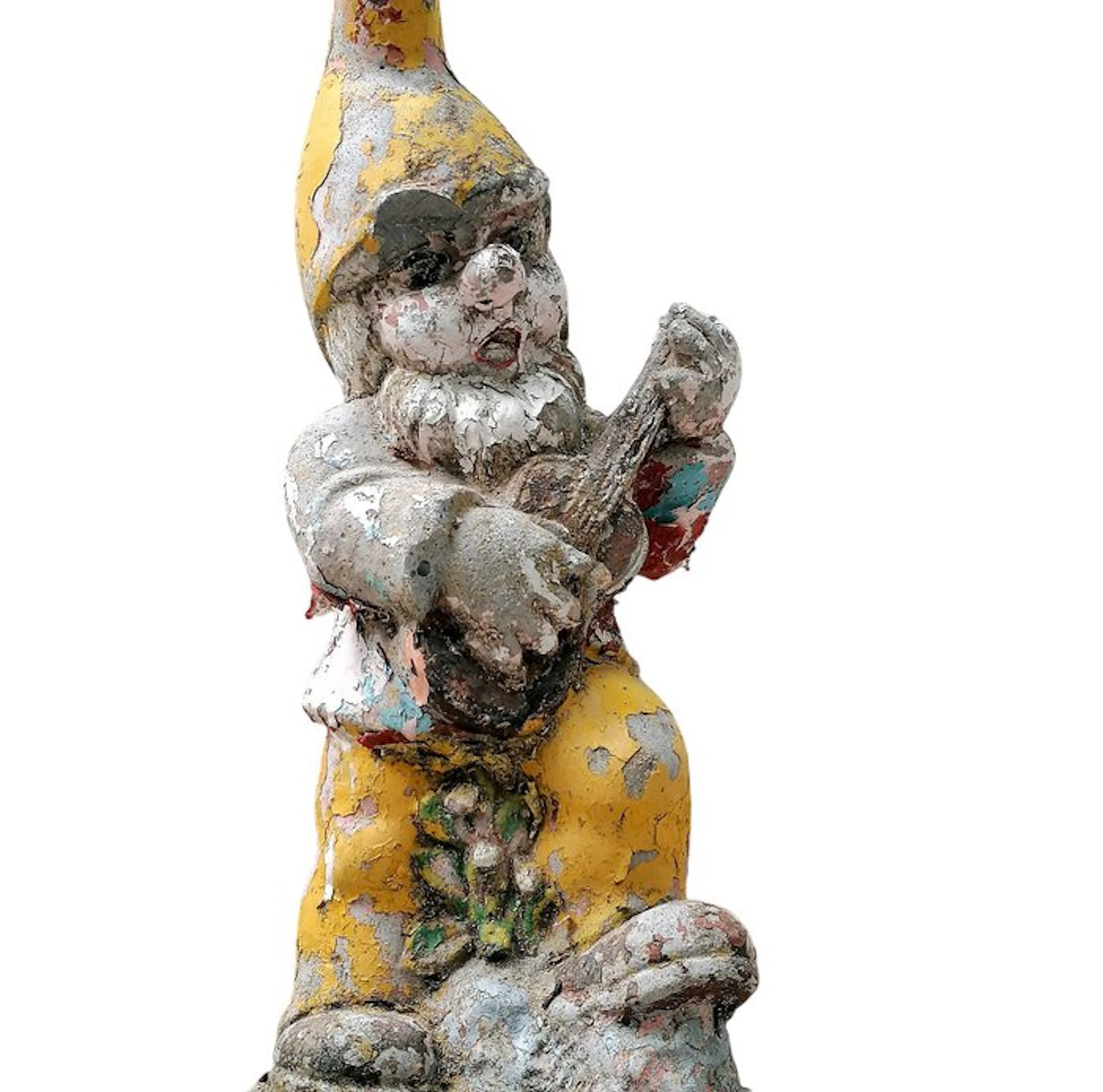 Manifattura Italiana - Statue, Nano da Giardino - 37 cm - cement - 1950