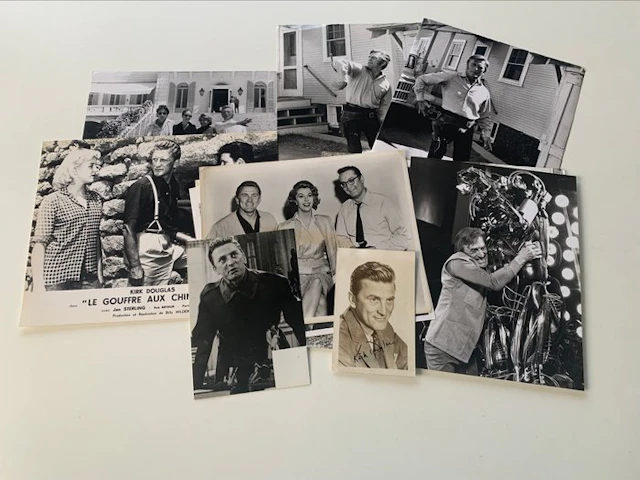 Kirk Douglas - Nice selection of vintage photographs
