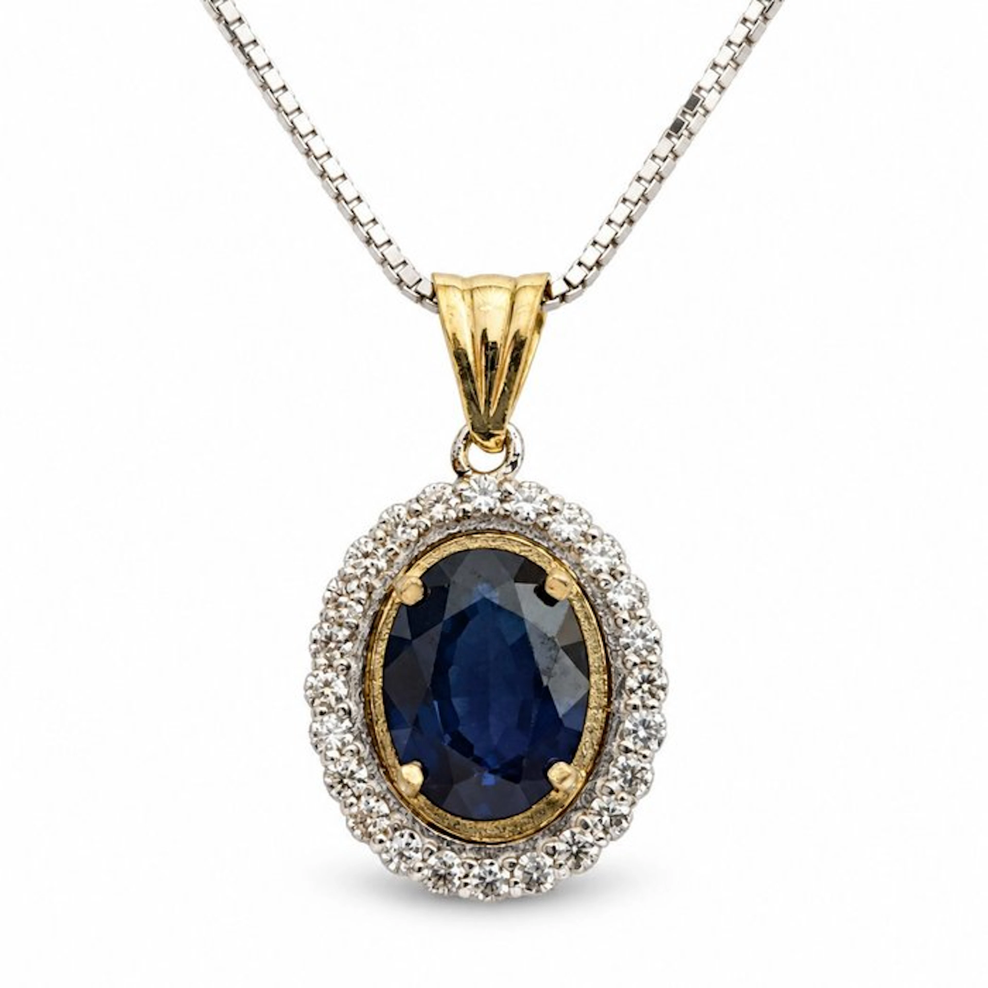 No reserve price - Necklace with pendant - 18 kt