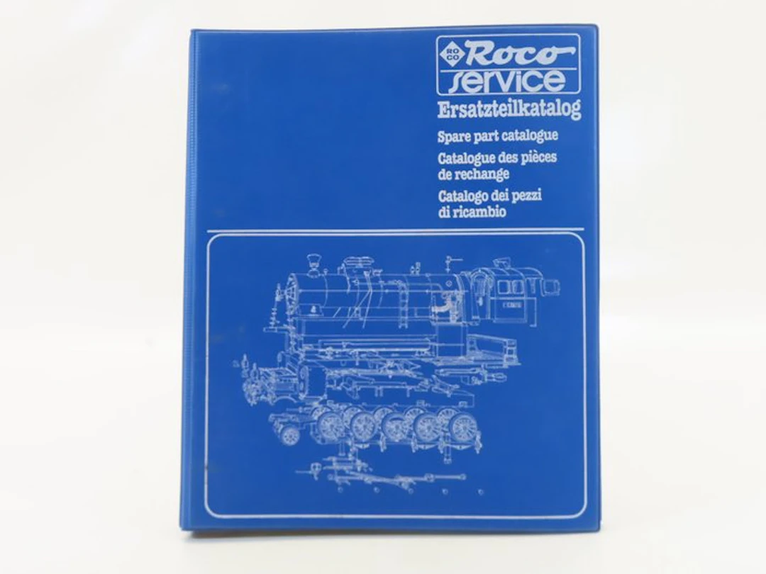 Roco H0 - Model train (1) - Manual with diagrams of locomotives