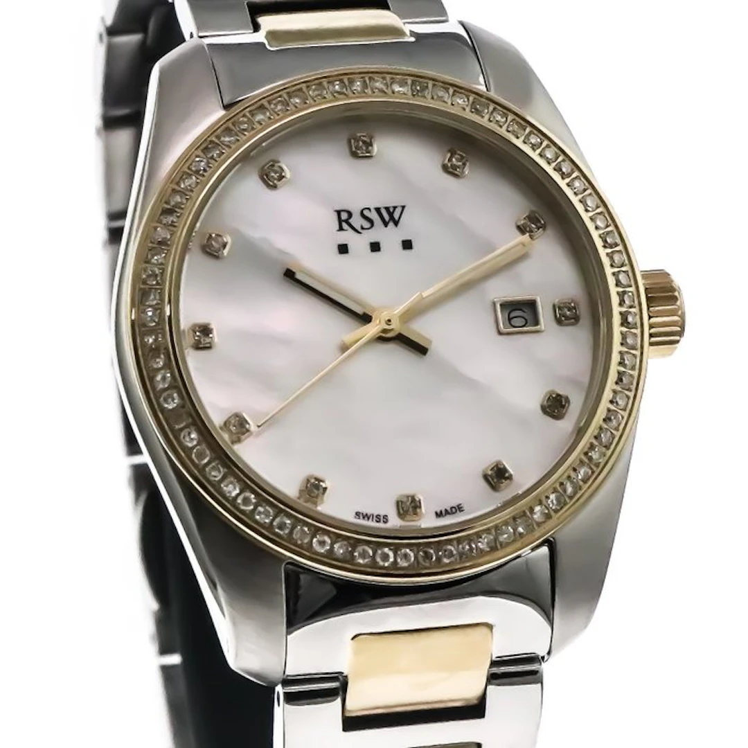 RSW - Swiss Made Diamond Watch - RSWL143-SG-DD-7 - No...