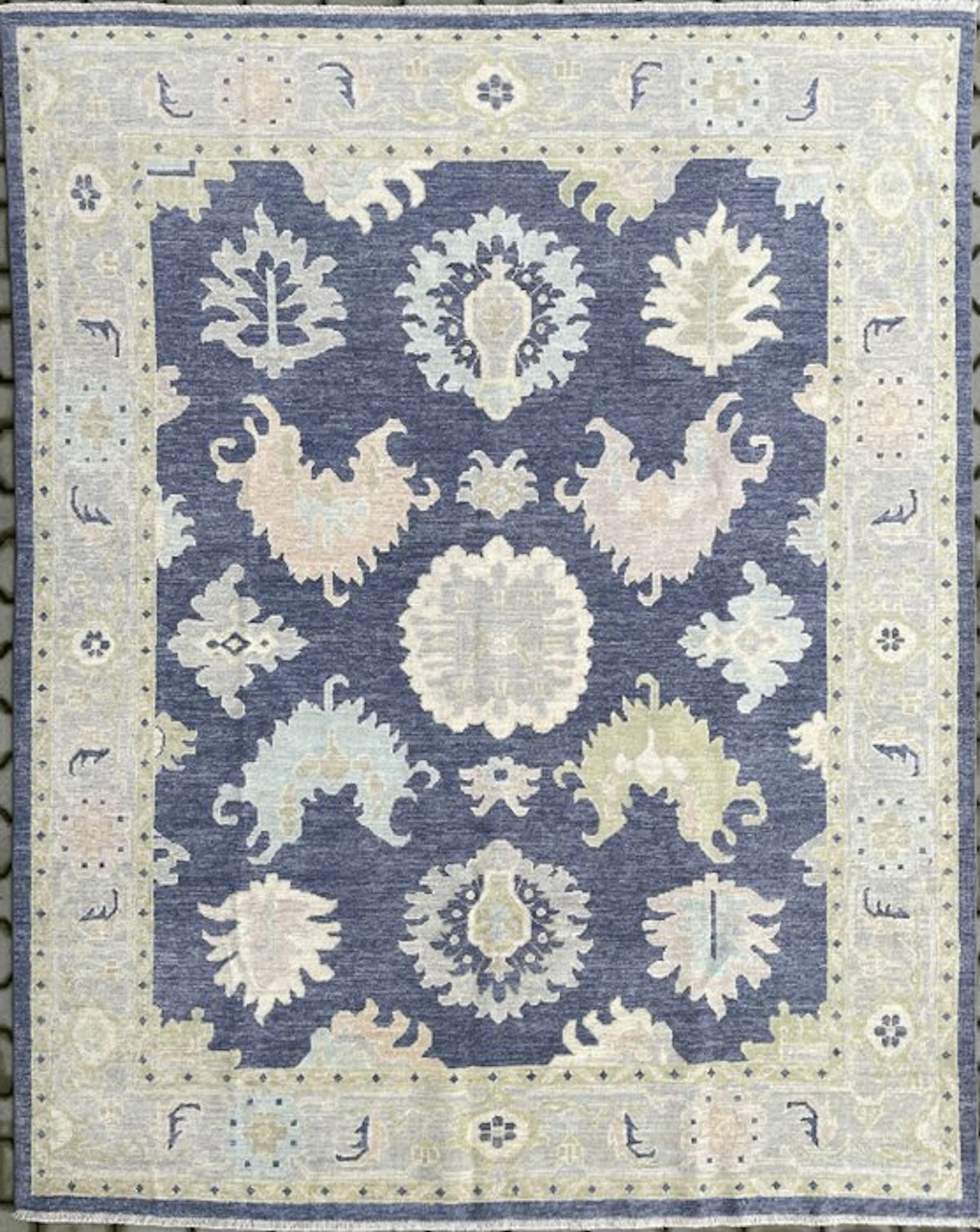 Afghan Art Deco Ziegler – (unused) - hand-knotted - wool...