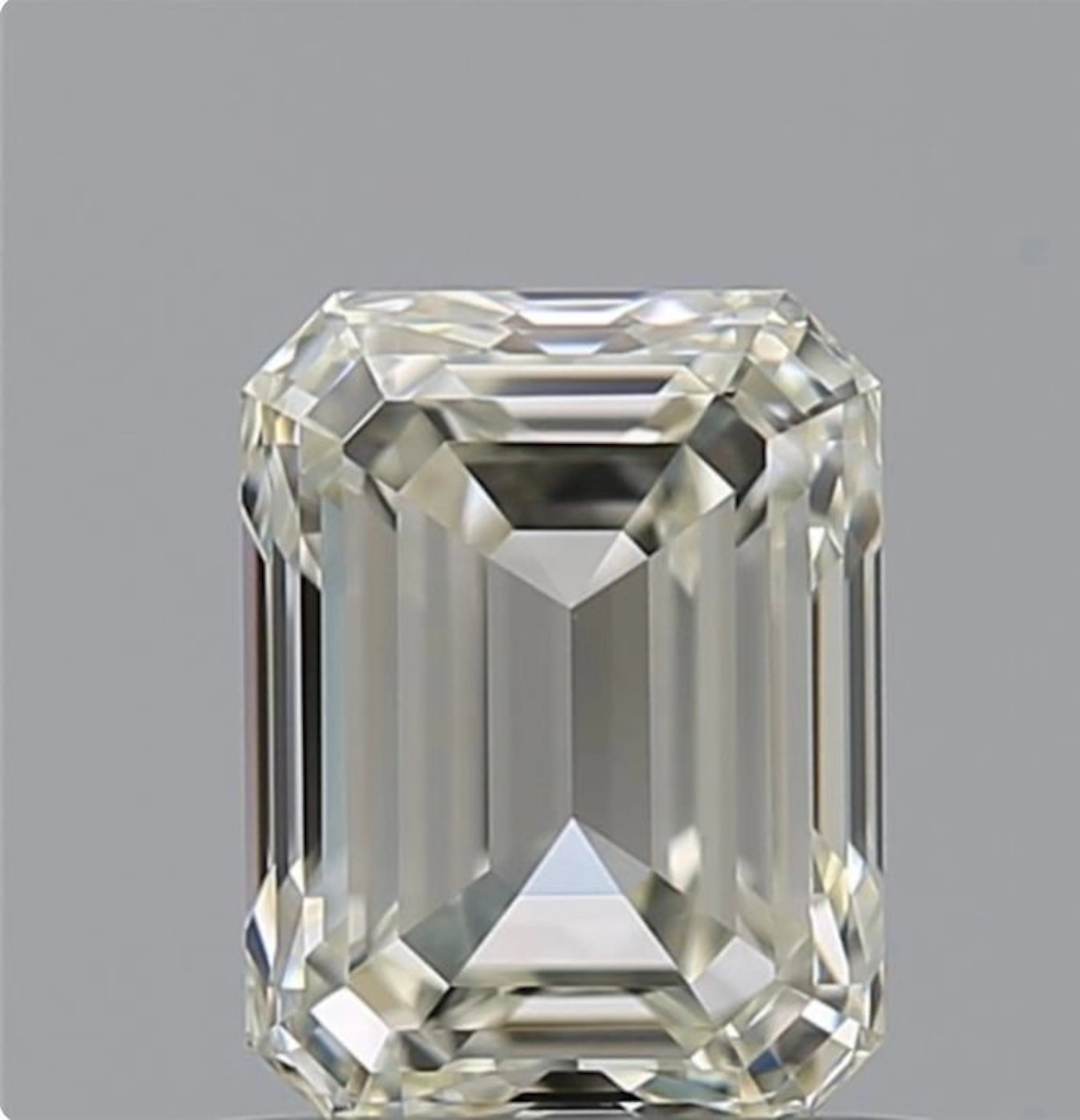 1 pcs Diamond (Natural) - 0.91 ct - Emerald - L - VVS2...