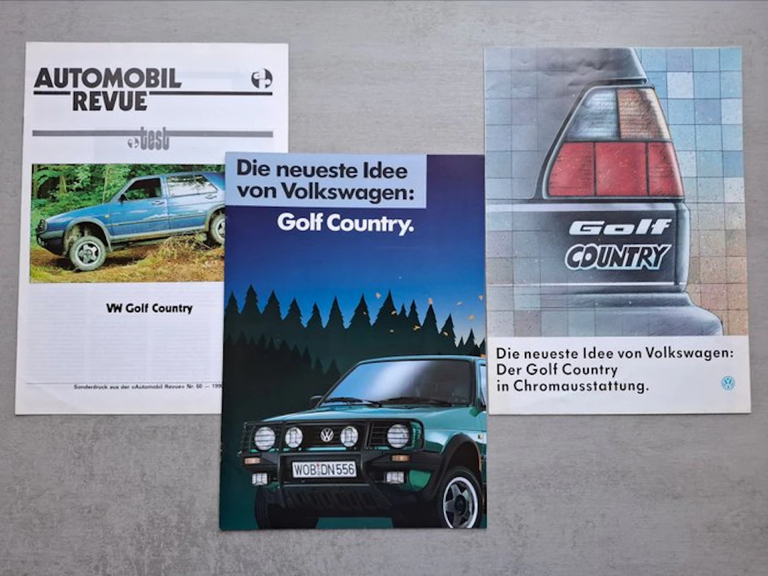 Brochure - Volkswagen - Golf Country