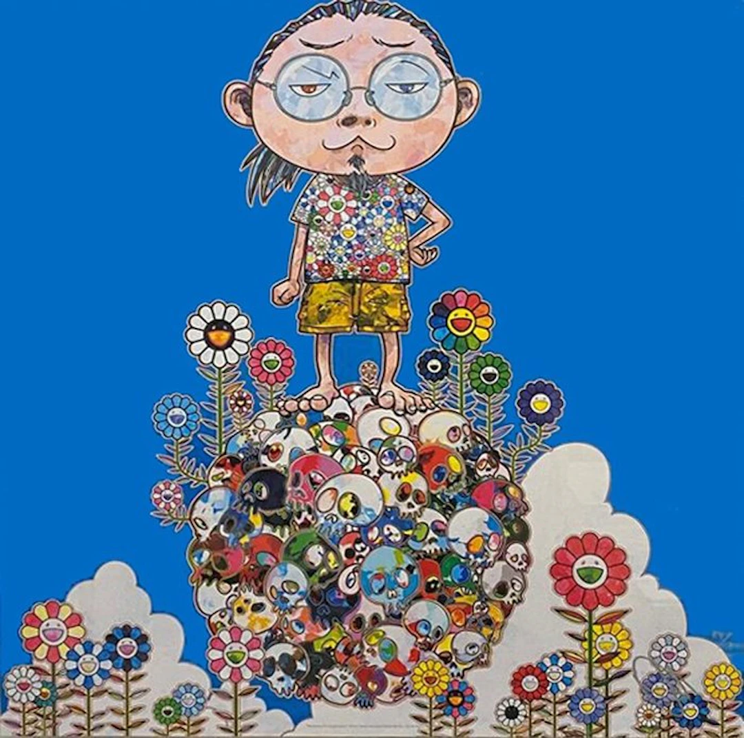 Takashi Murakami (1962) - ME AMONG THE SUPERNATURAL