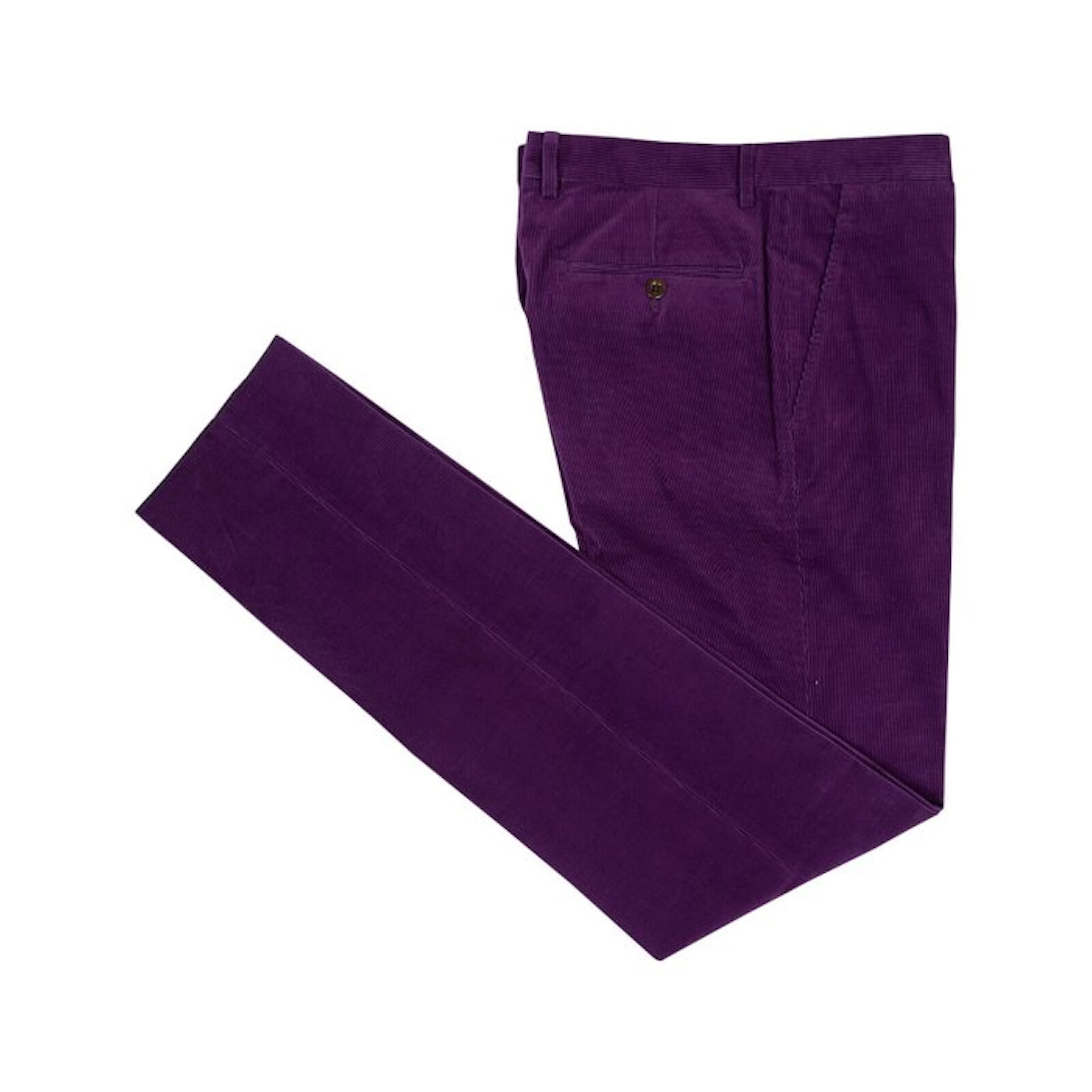 RUBINACCI NAPOLI - 54 IT - "Luca" Violet Cotton Corduroy...
