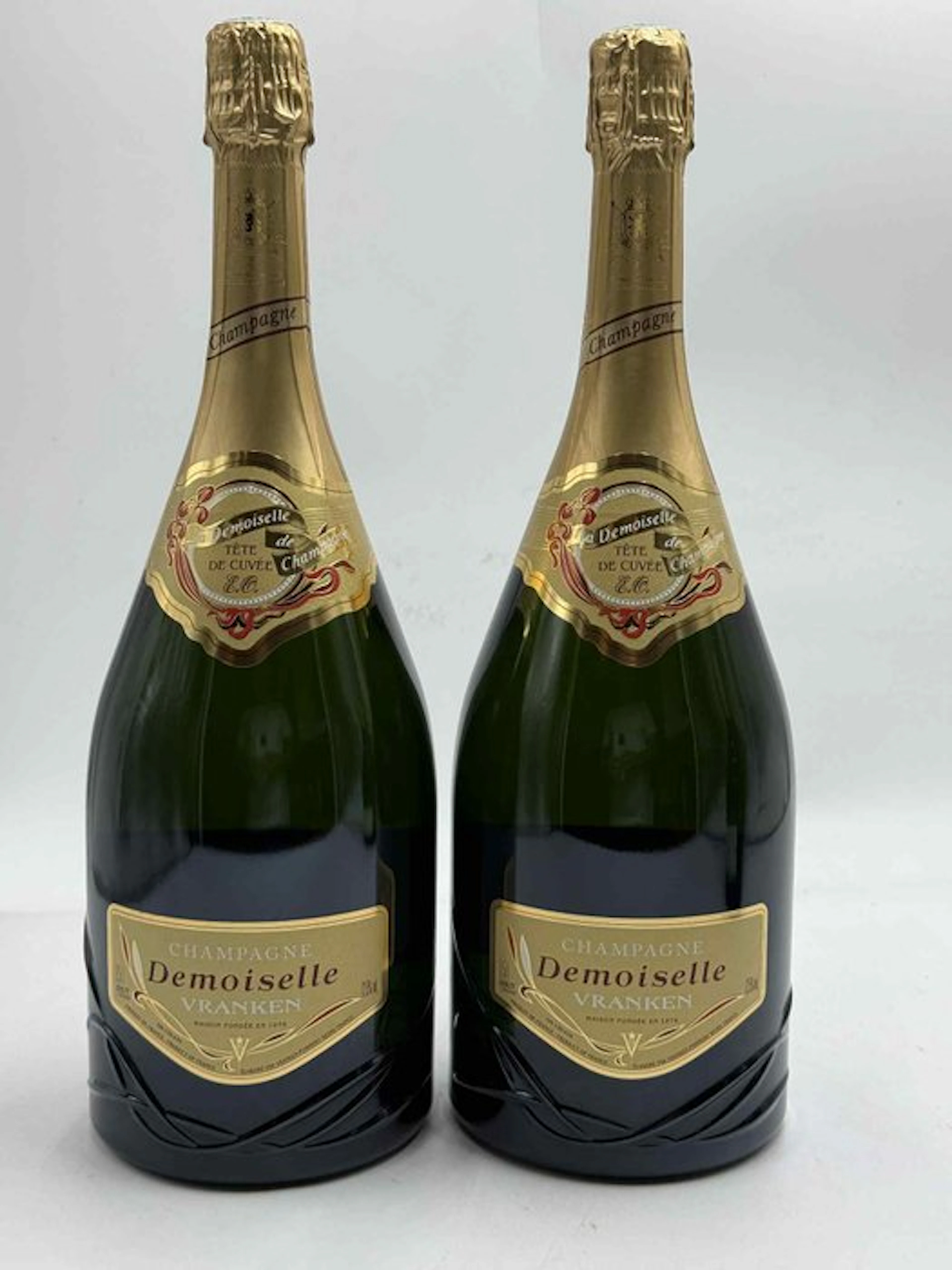 Vranken, Demoiselle Tête de cuvée - Champagne Brut - 2 Magnum (1.5L)