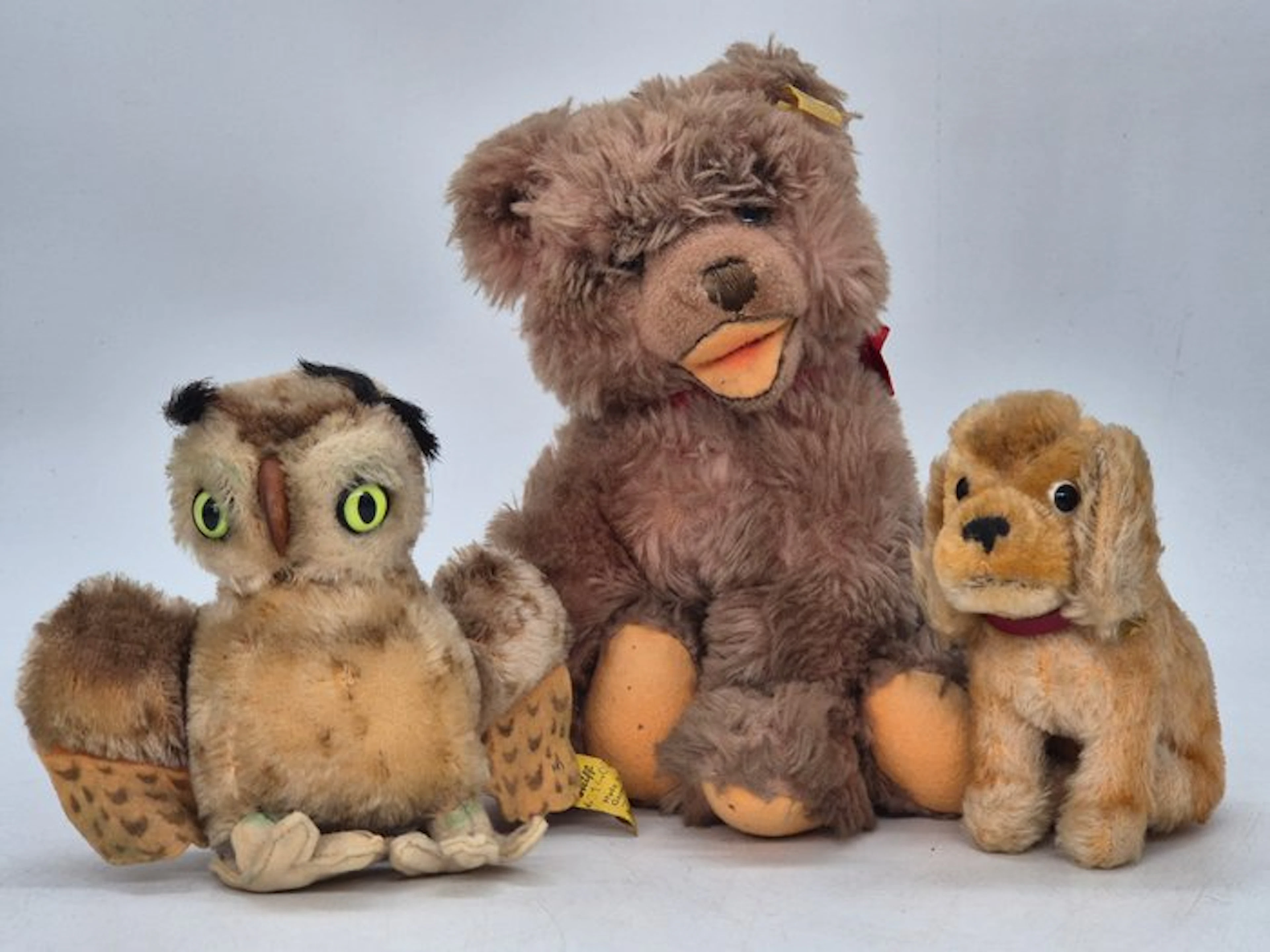 Steiff - Teddy bear Konvolut von drei Kuscheltieren –...