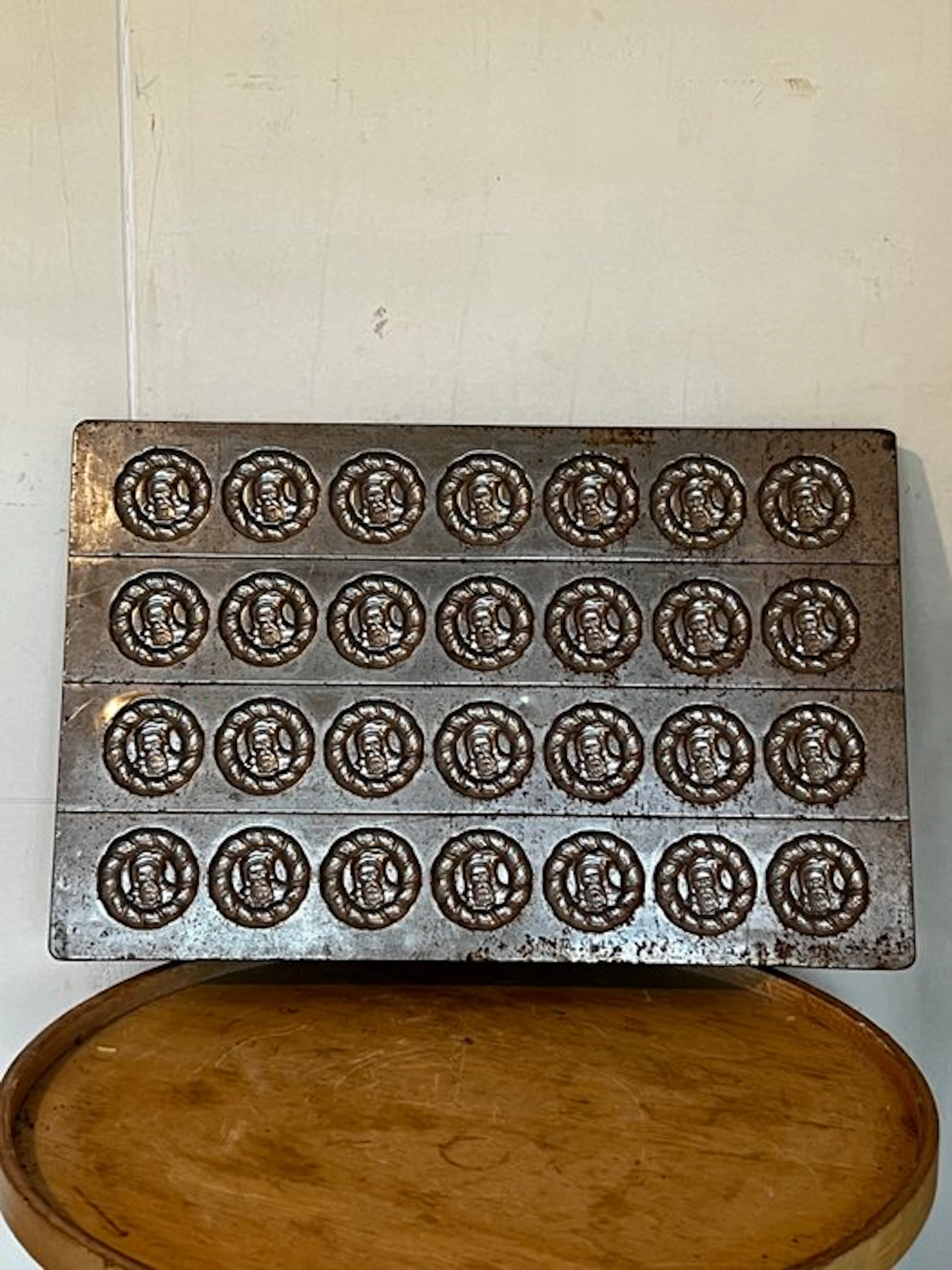 Chocolate pot - Metal - Old metal chocolate mold