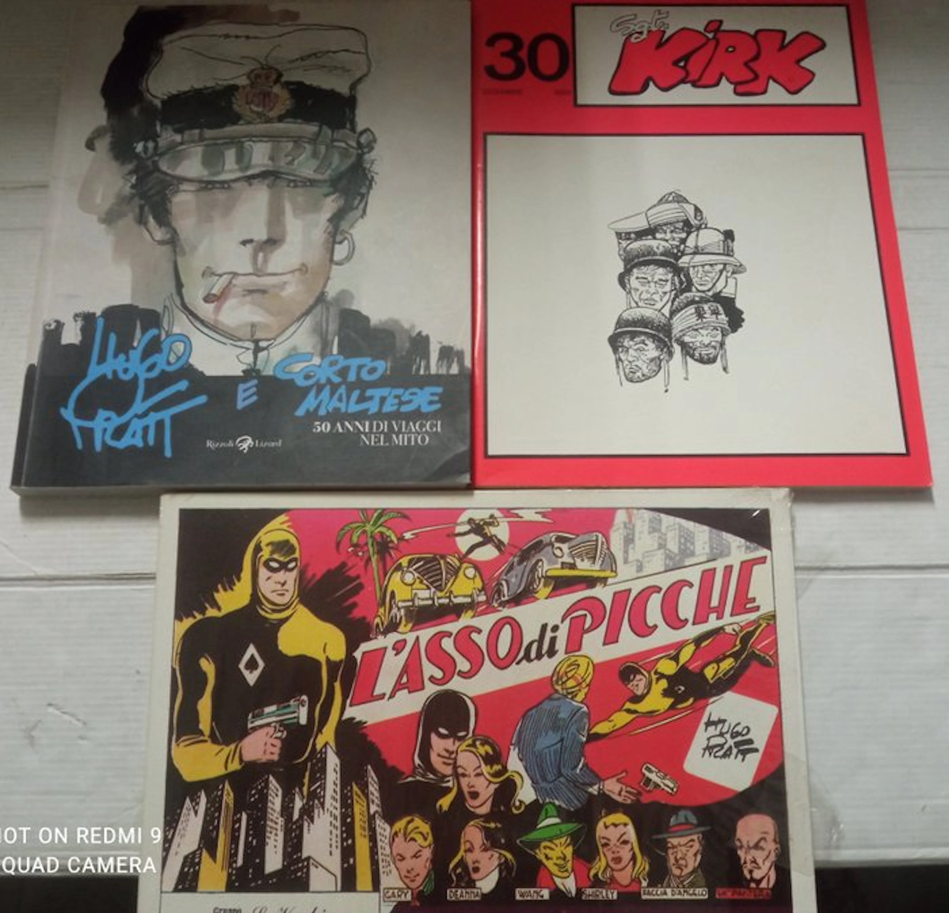 Corto Maltese - Linee d'orizzonte + Kirk e Asso di Picche...