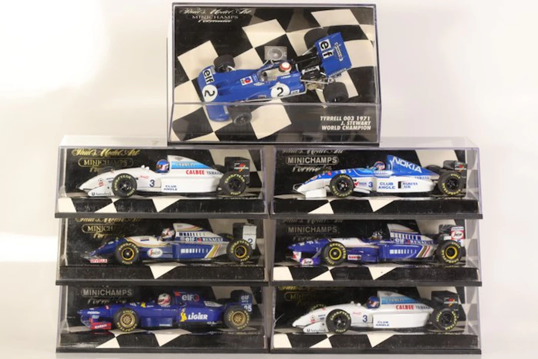 MiniChamps 1:43 - Model car (7) - Lot of 7 Formula 1...