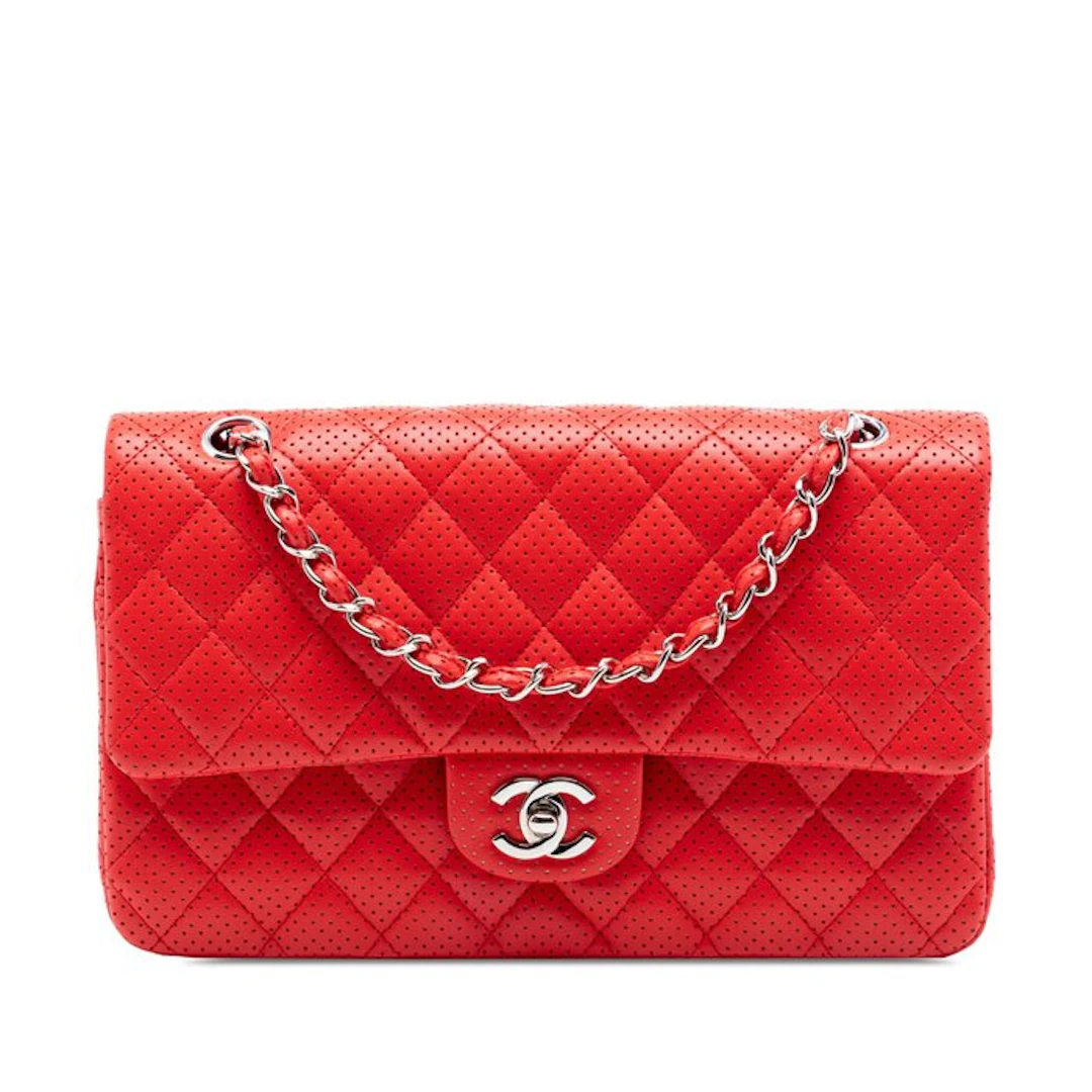 Chanel - Medium Classic Double Flap (Perforated) - Bag
