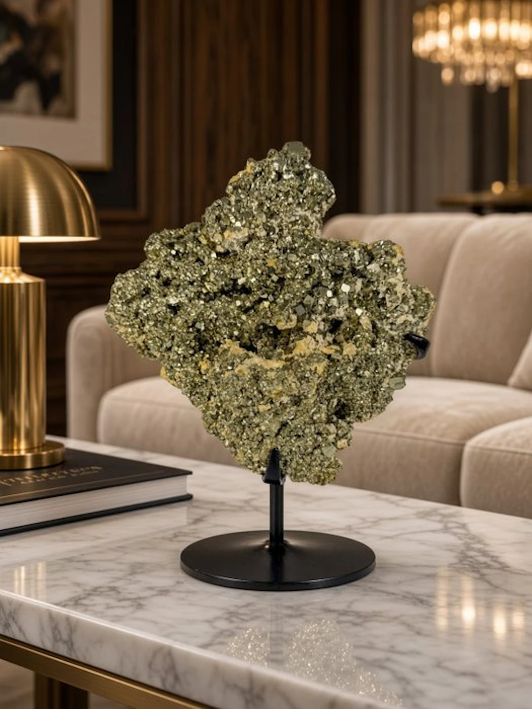 AA+ Quality Pyrite Mineral Collection - Height: 18 cm - Width: 14 cm- 1570 g