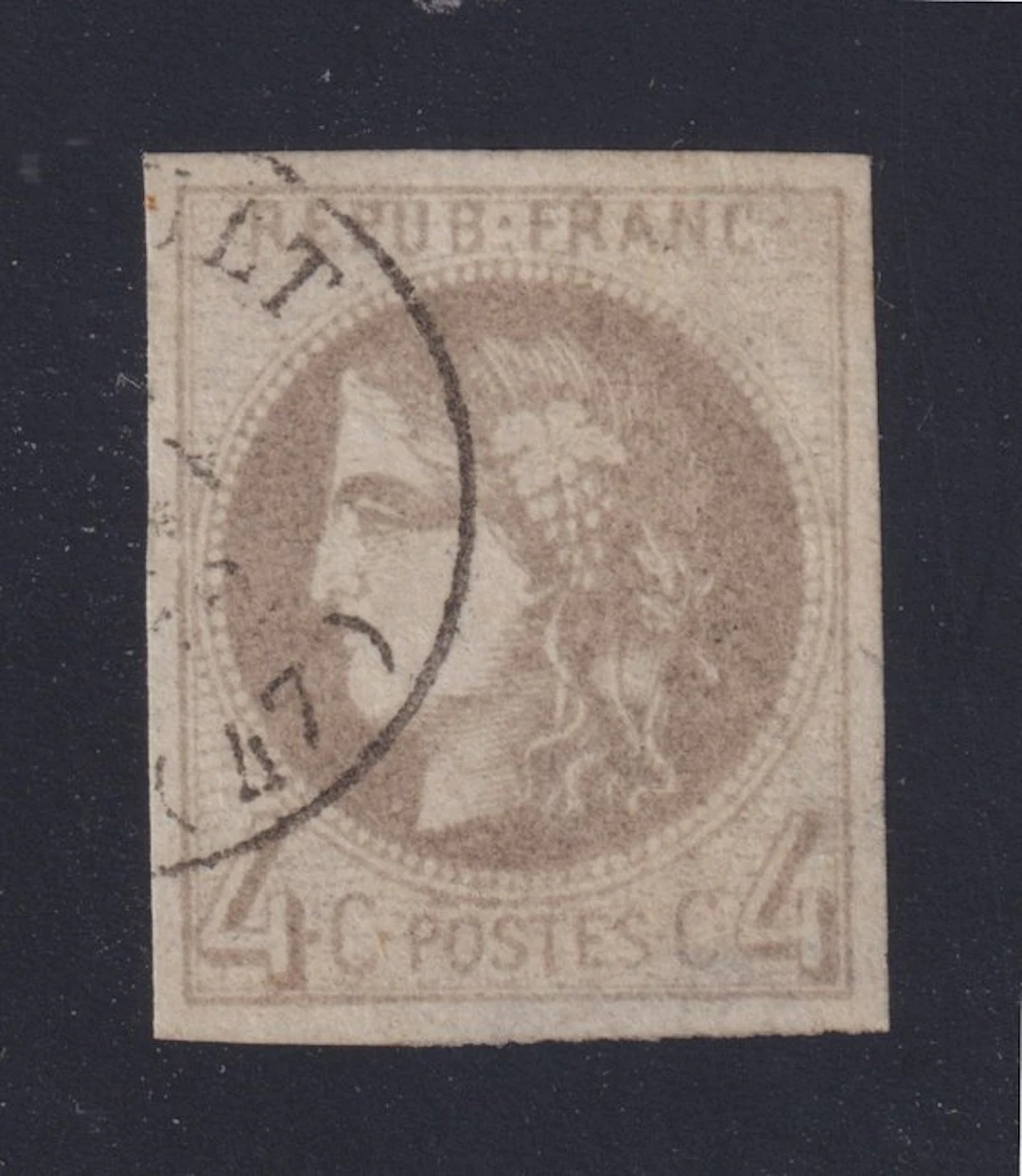 France 1870 - Bordeaux issue