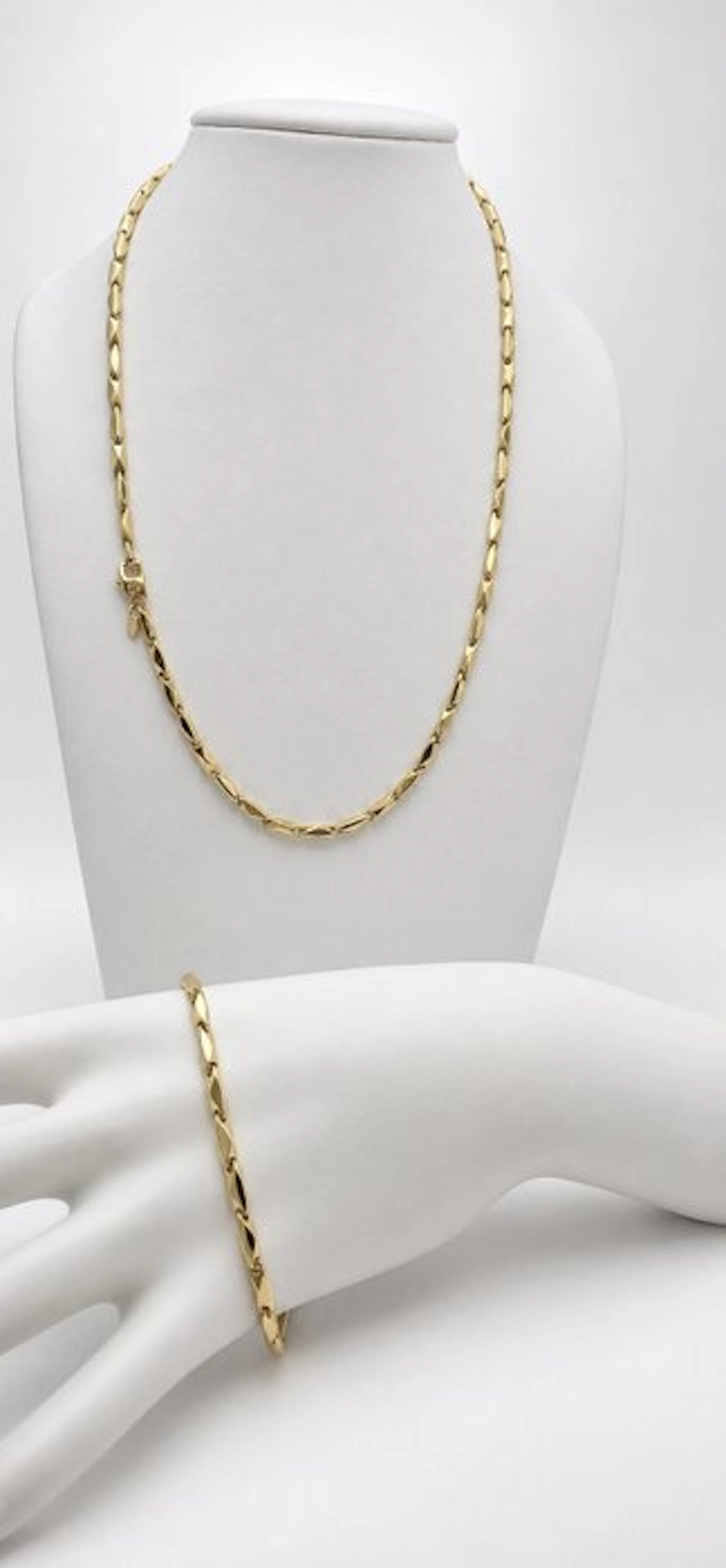 2 piece jewellery set - 9 kt. Yellow gold - Maistrellosrl