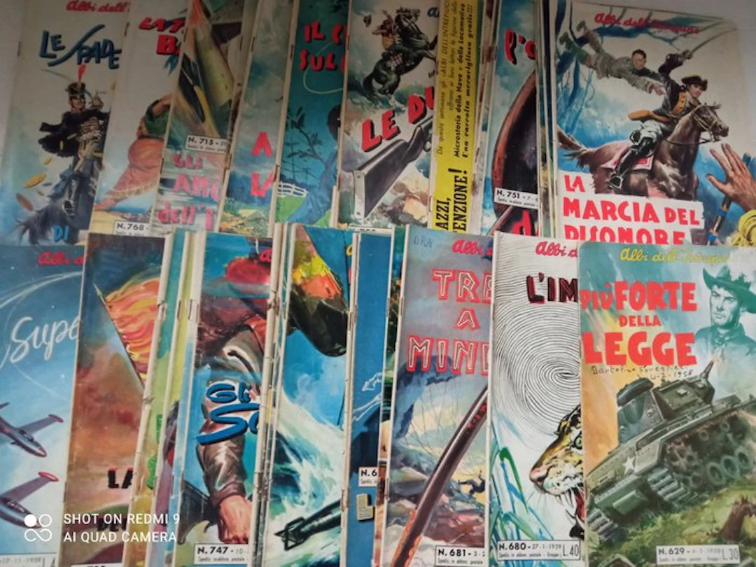 Albi dell' Intrepido fascia 600/700 - 1958/1960 originali - 33 Comic