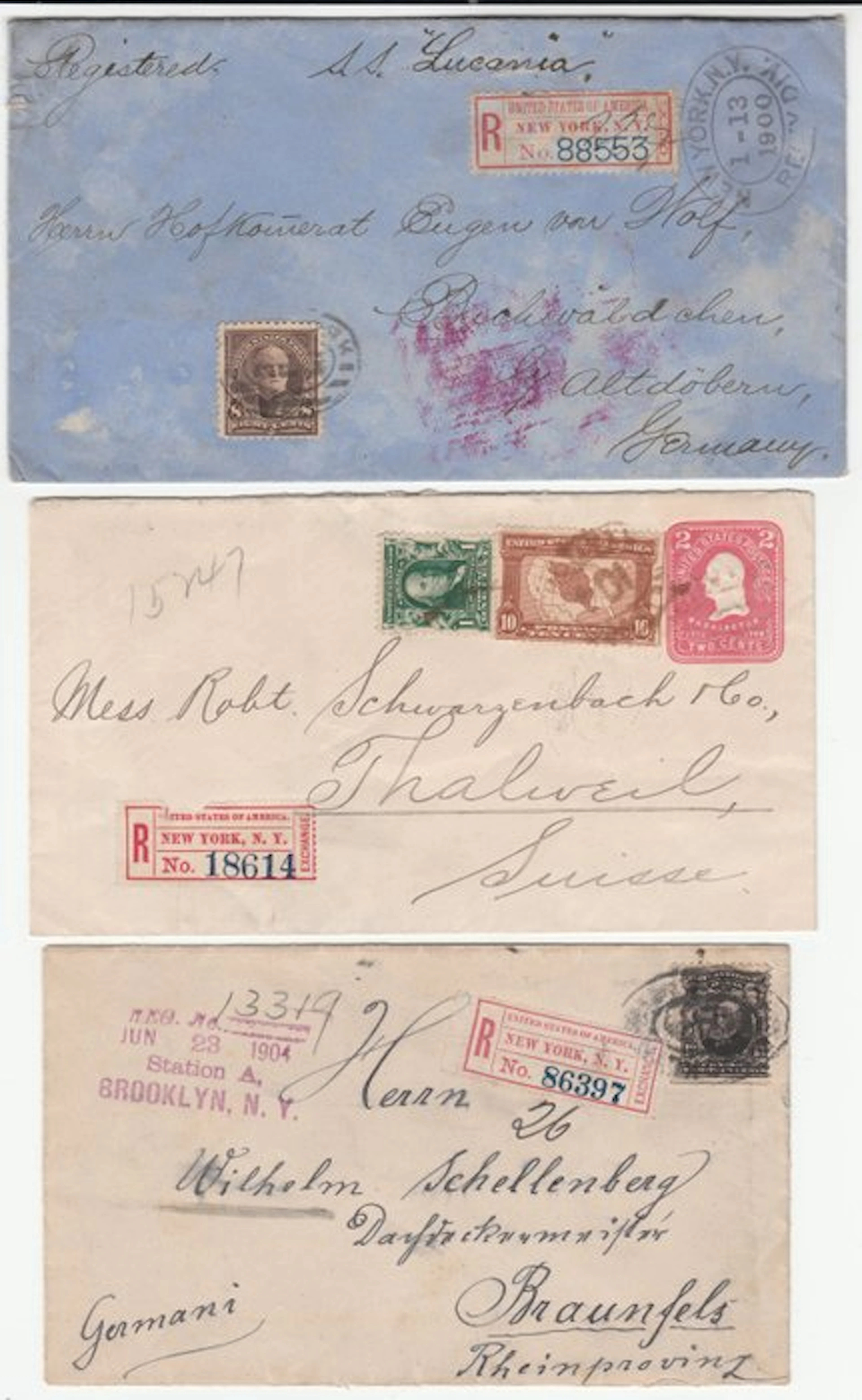 United States 1900/1904 - United States 1900 - 1904 : 3...