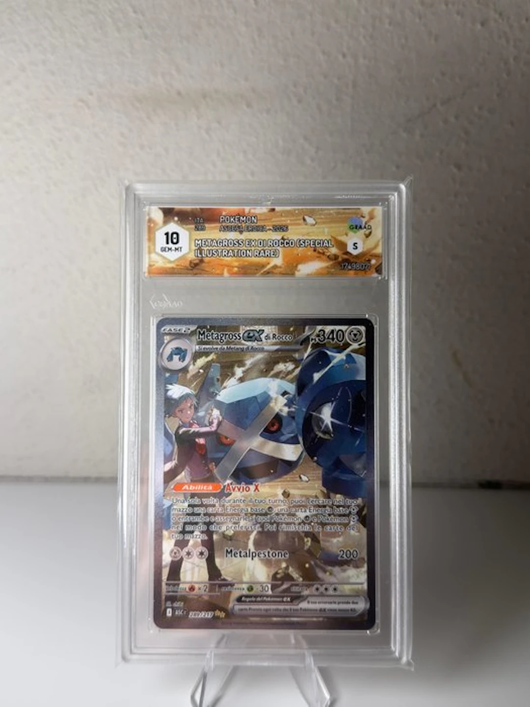 Pokémon - 1 Graded card - Metagross Foil