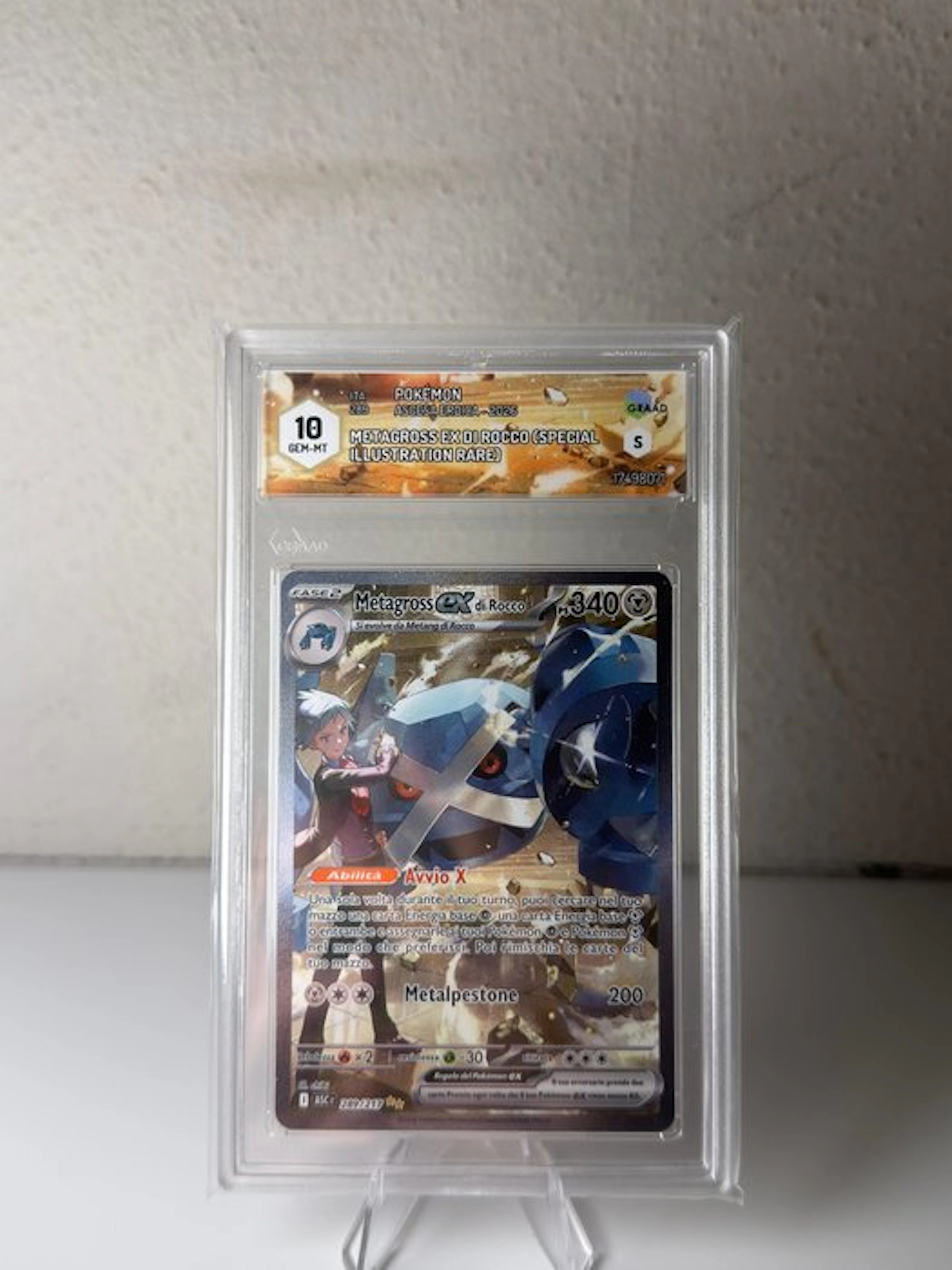 Pokémon - 1 Graded card - Metagross Foil