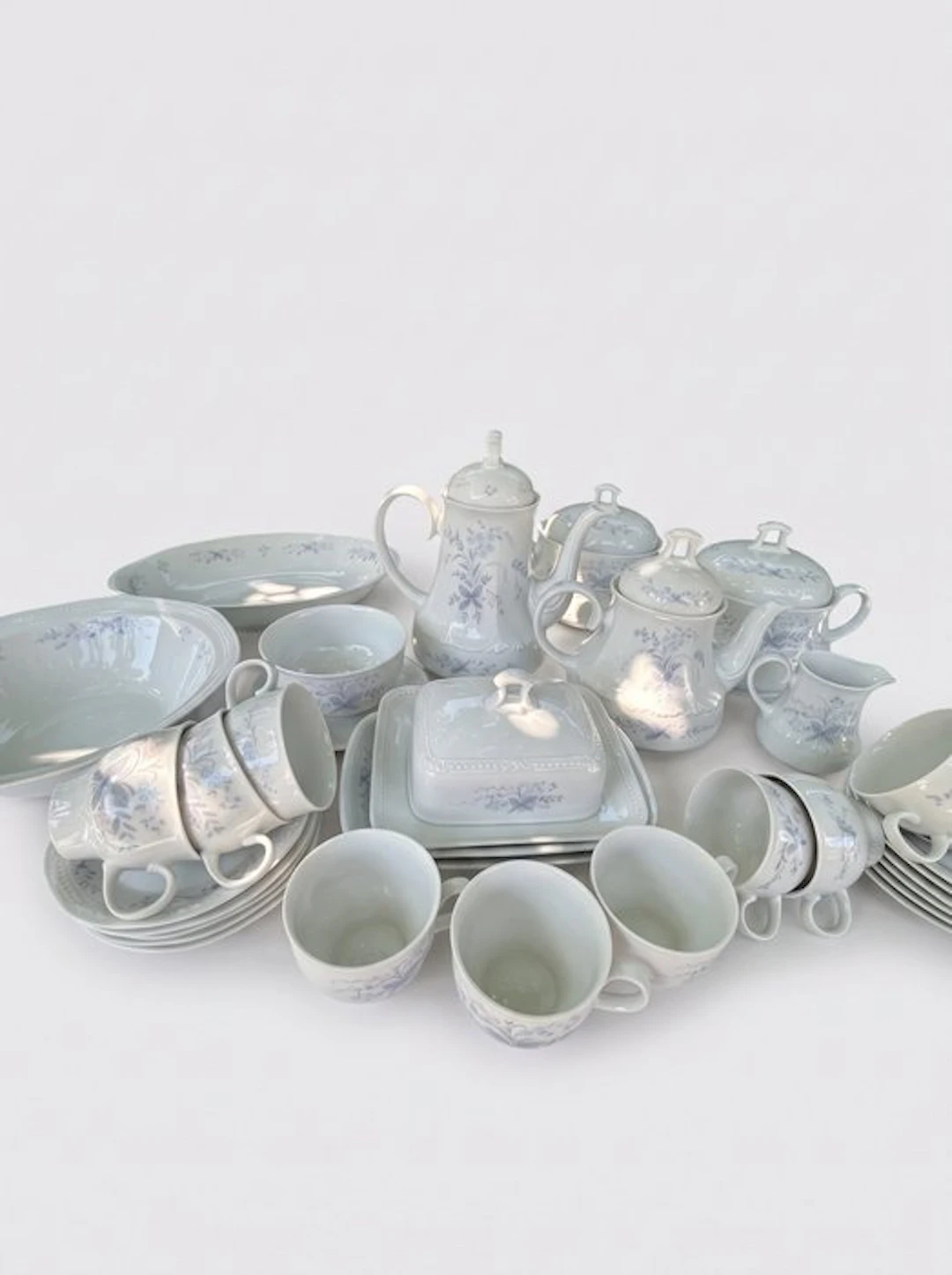 Mitterteich Bavaria - Dinner set for 6 - Porcelain
