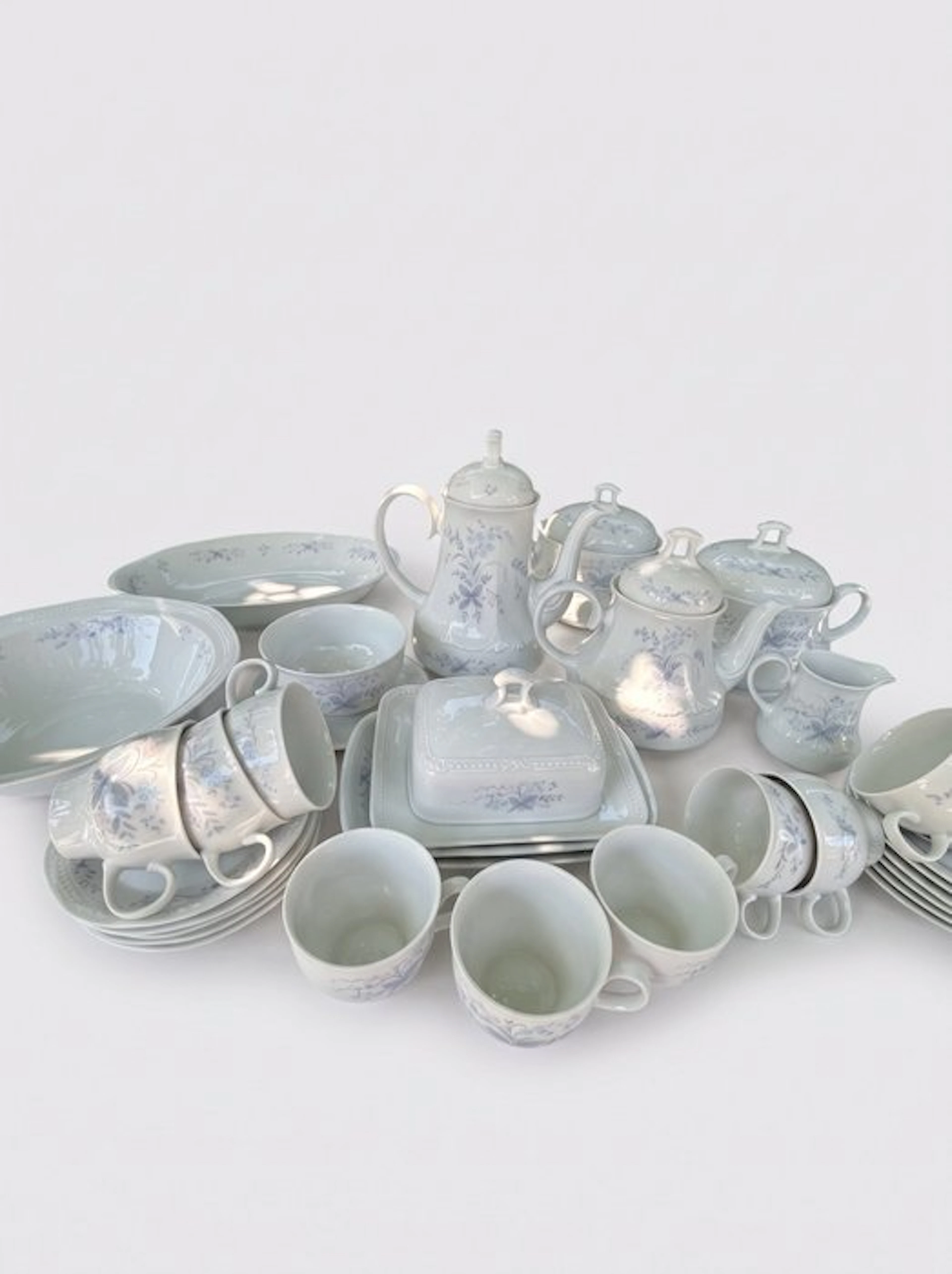 Mitterteich Bavaria - Dinner set for 6 - Porcelain