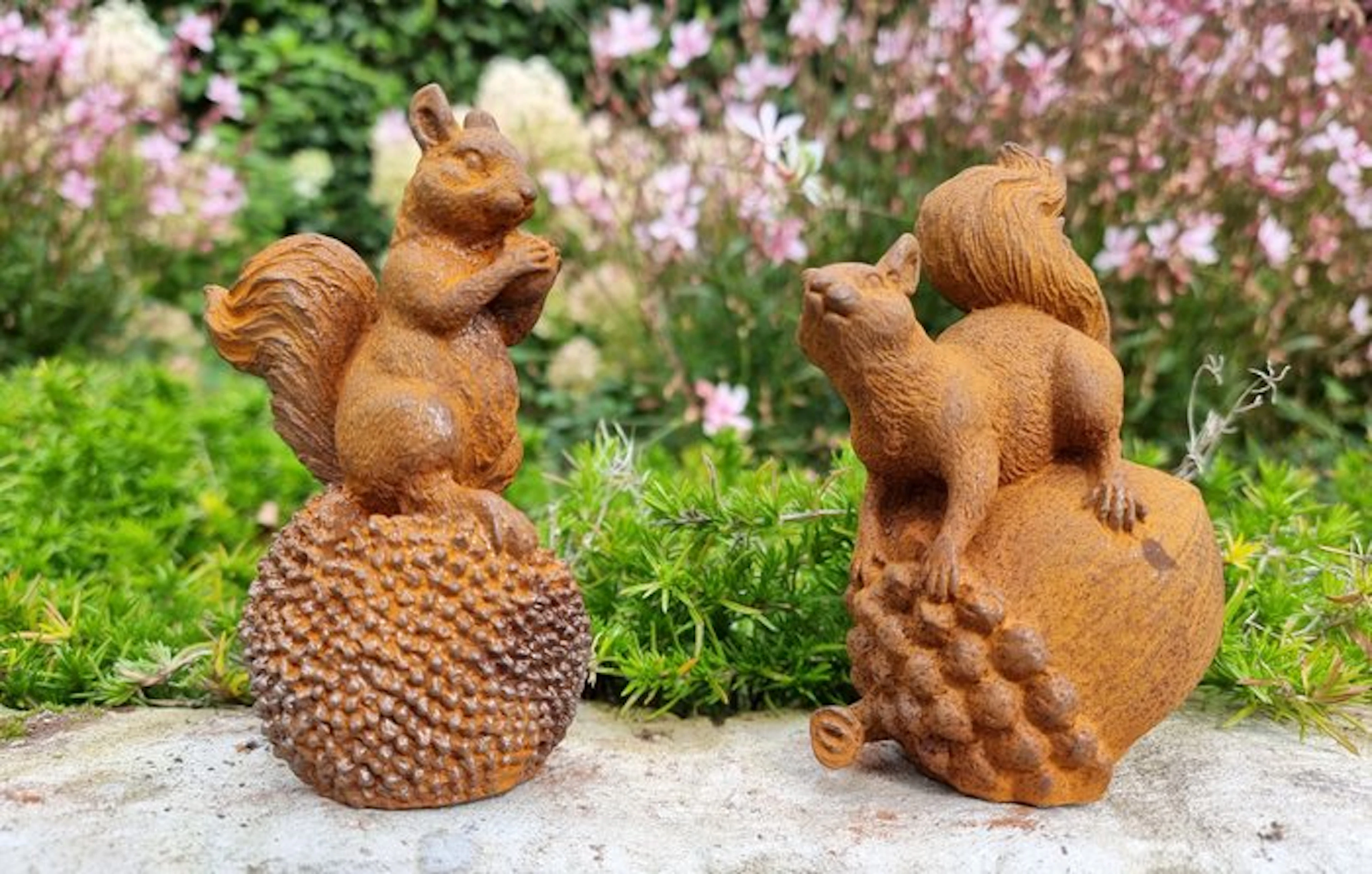 Figurine - Eekhoorntjes (2) - Iron