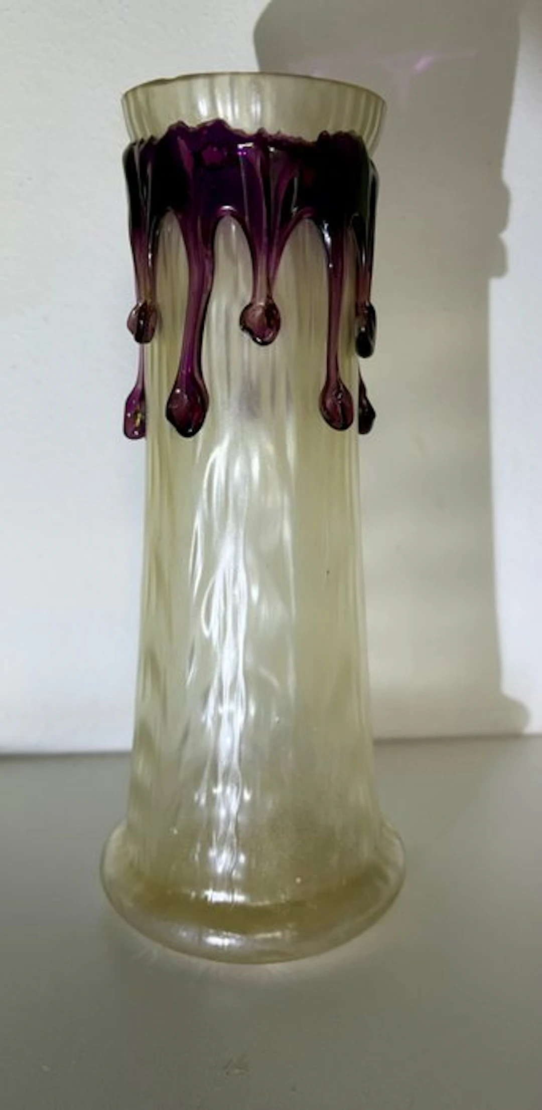 Palme König - Art Nouveau vaas - Vase - Glass