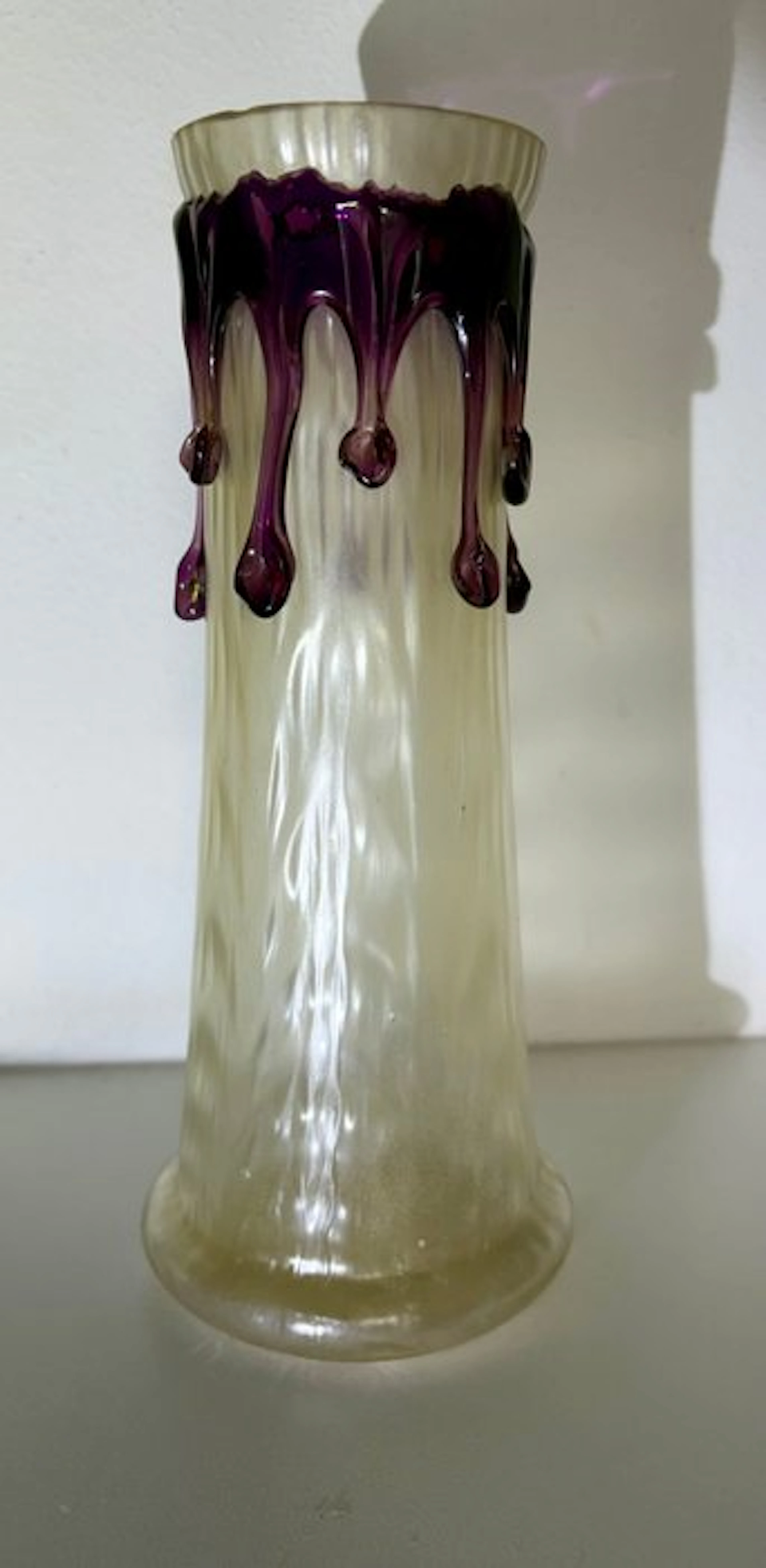 Palme König - Art Nouveau vaas - Vase - Glass