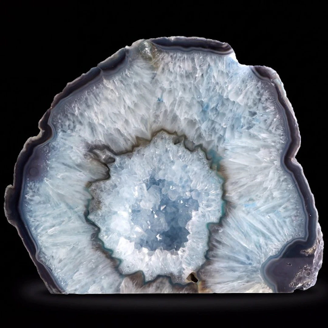 XL Green Agate - 19x23x9 cm - Geode- 4.5 kg