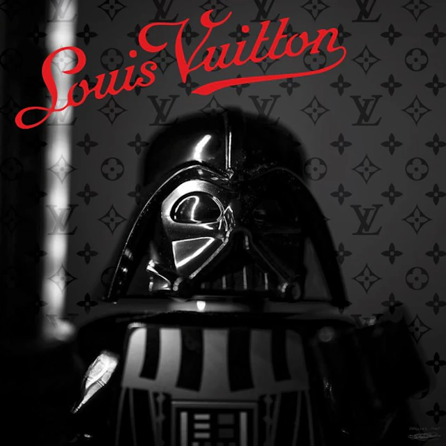 Daluxe Art (1999-) - LV Black Lego Darthfather