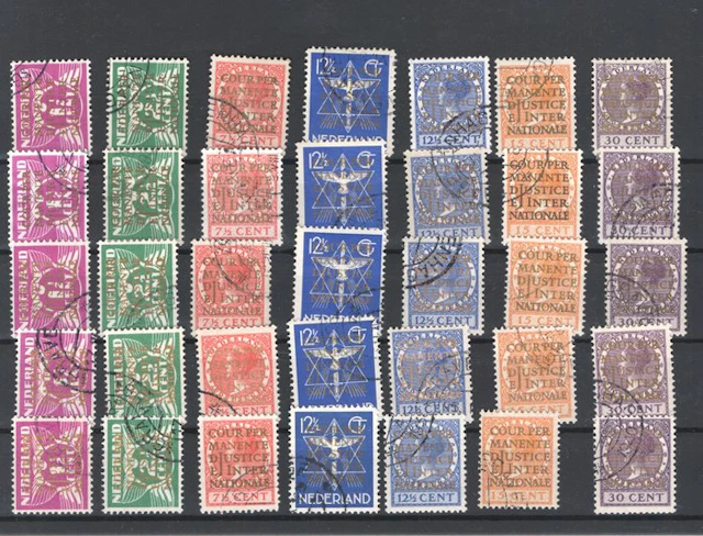 Netherlands 1934/1938 - Netherlands 5x on duty 9/15.