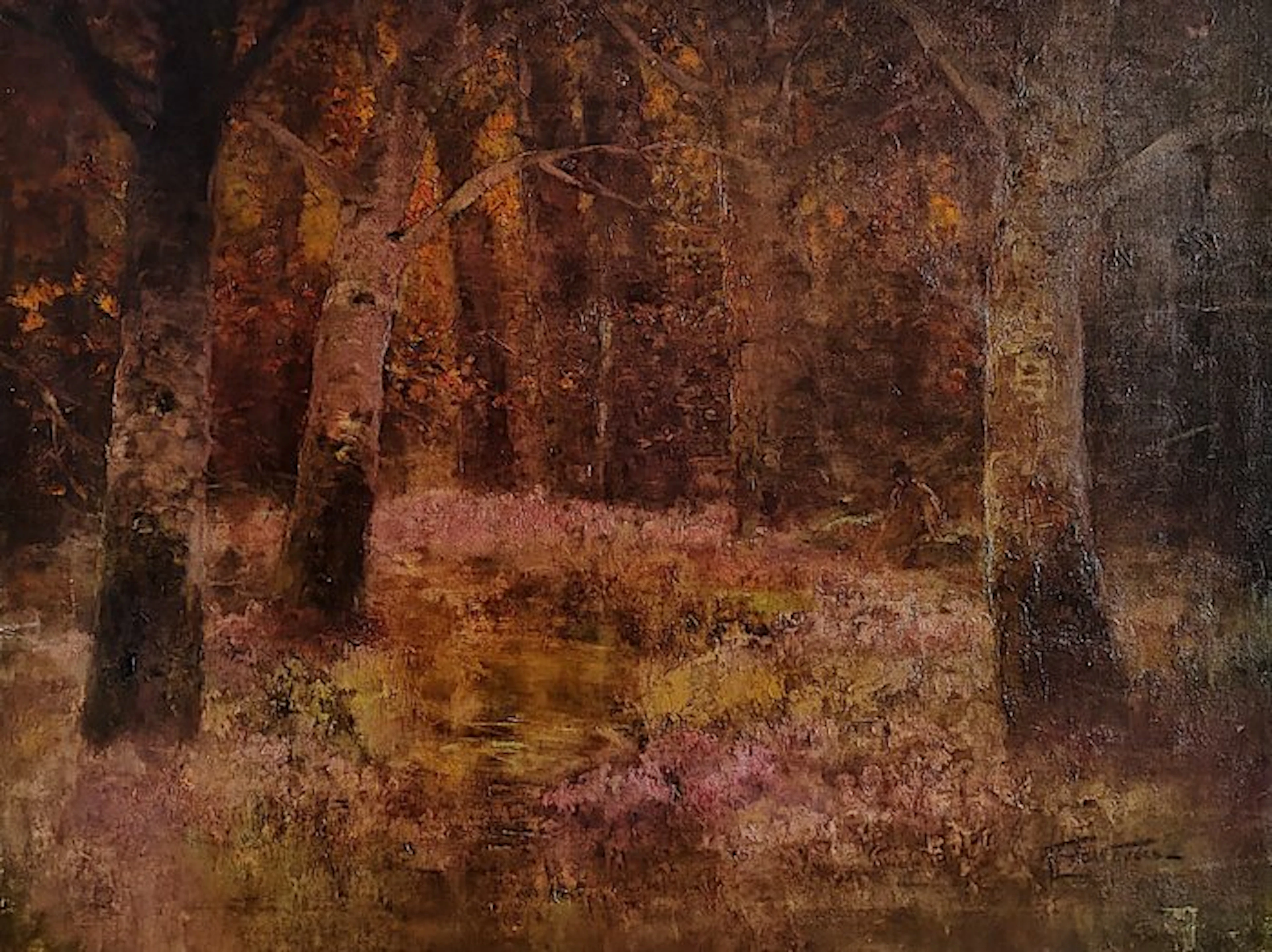 Kézdi Kovács László (1864-1942) - Nel bosco