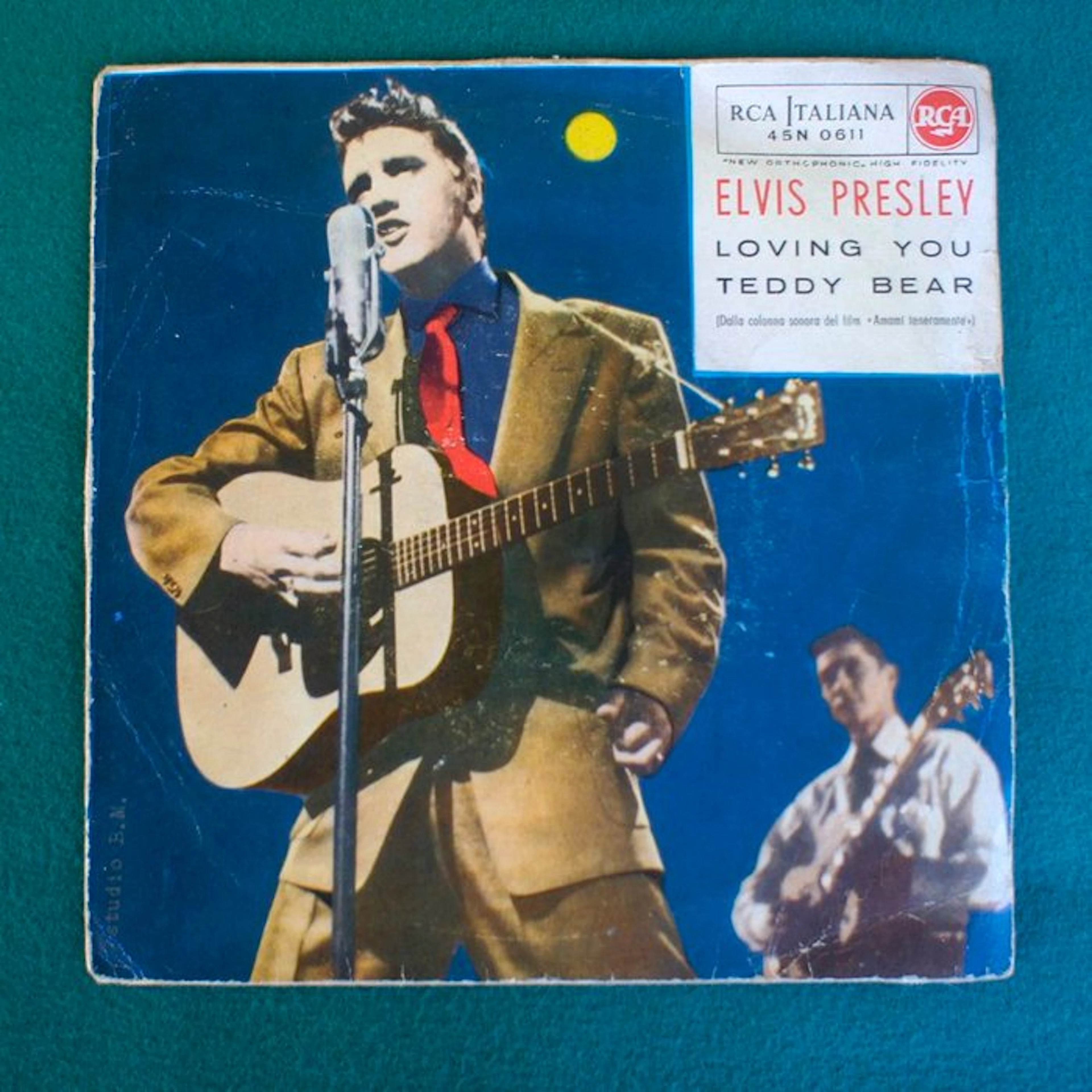 Elvis Presley - LOVING YOU - TEDDY BEAR (Blue Cover