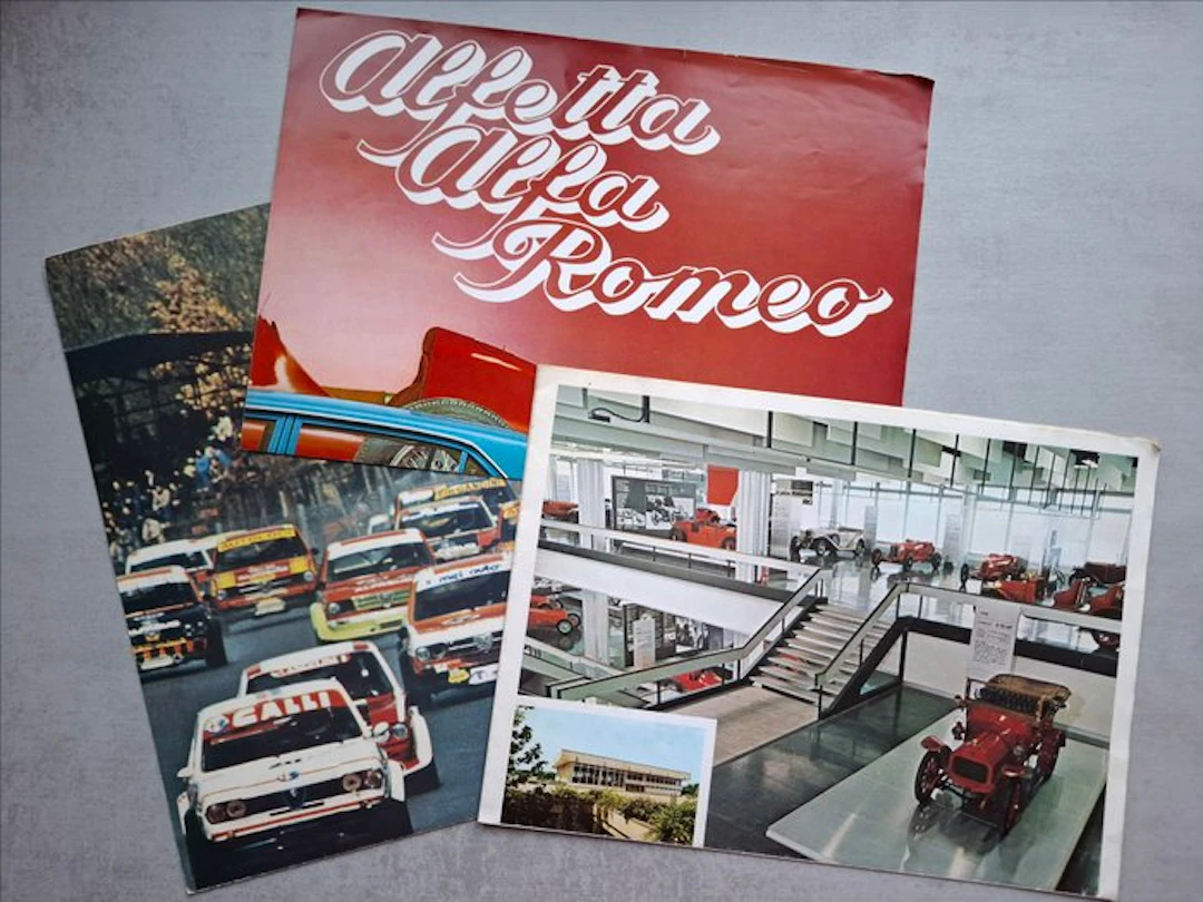 Brochure - Alfa Romeo - Alfetta - Museo Alfa Romeo - Alfasud