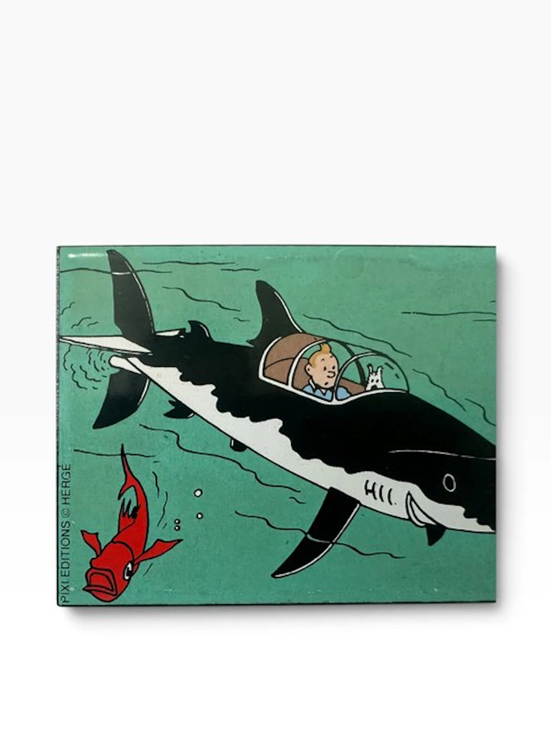Tintin - 1 enameled plaque - 1994
