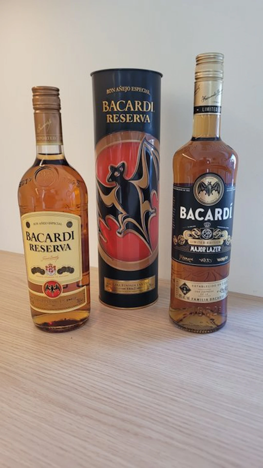 Bacardi - Major Lazer + Reserva in gift tin - 70cl - 2 bottles