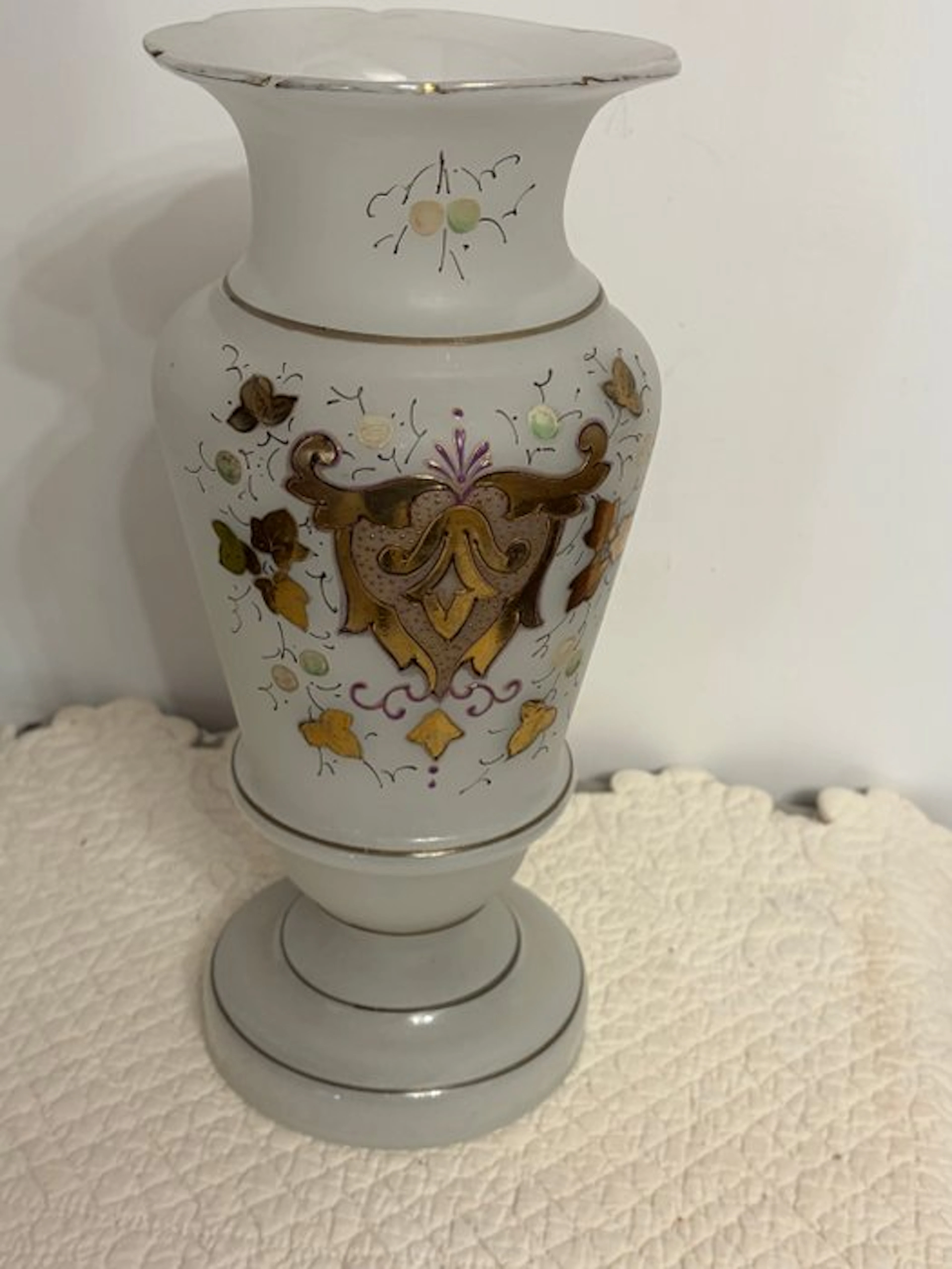 Vase - opaline - Rare decorative vase