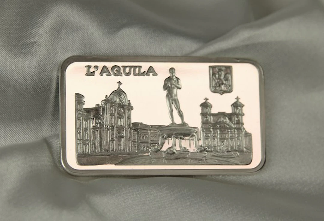 Italy. Medal ND "L'Aquila" 1 Oz (No reserve price)