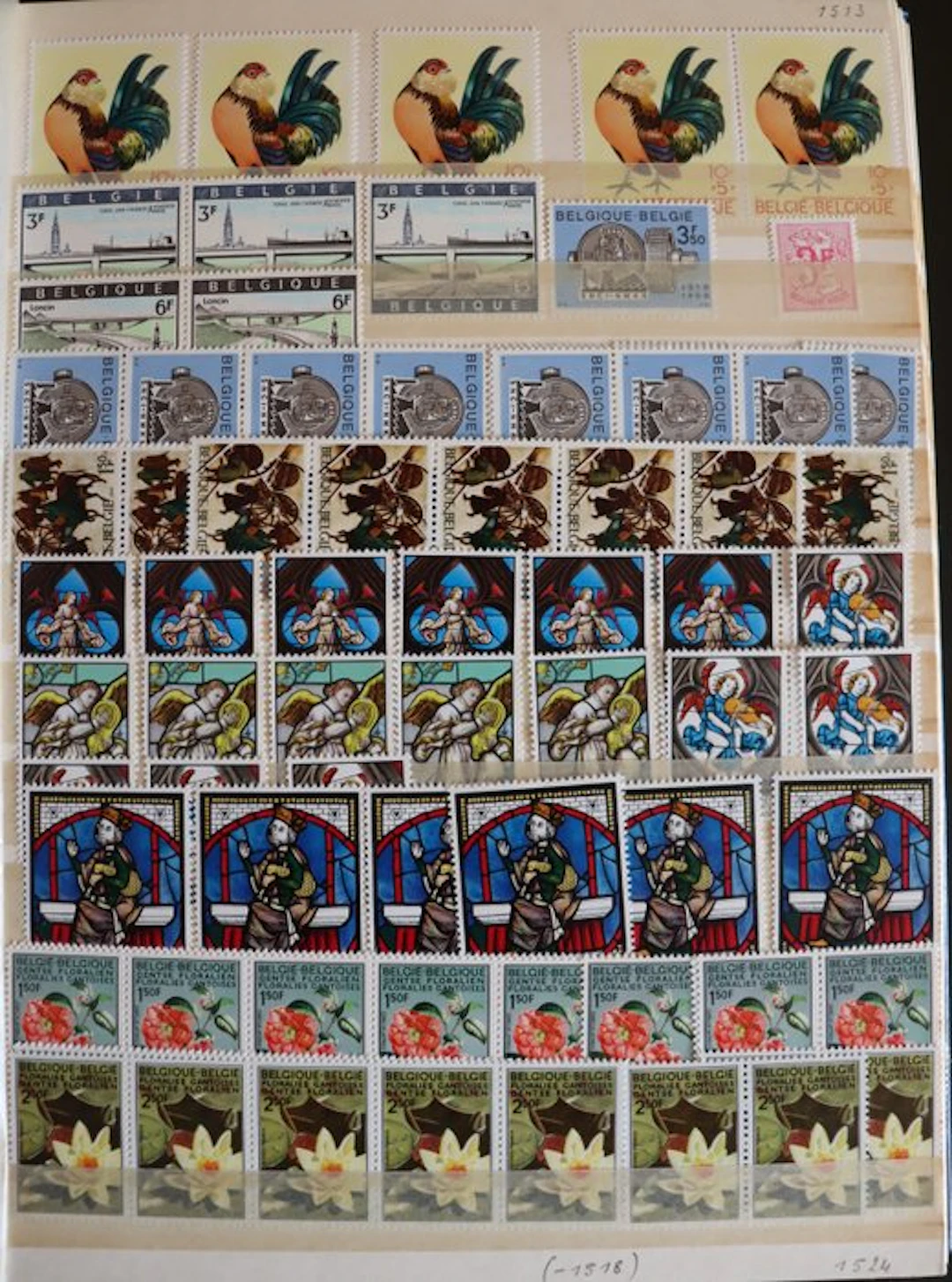 Belgium - 3 Belgian stamp albums for collectors