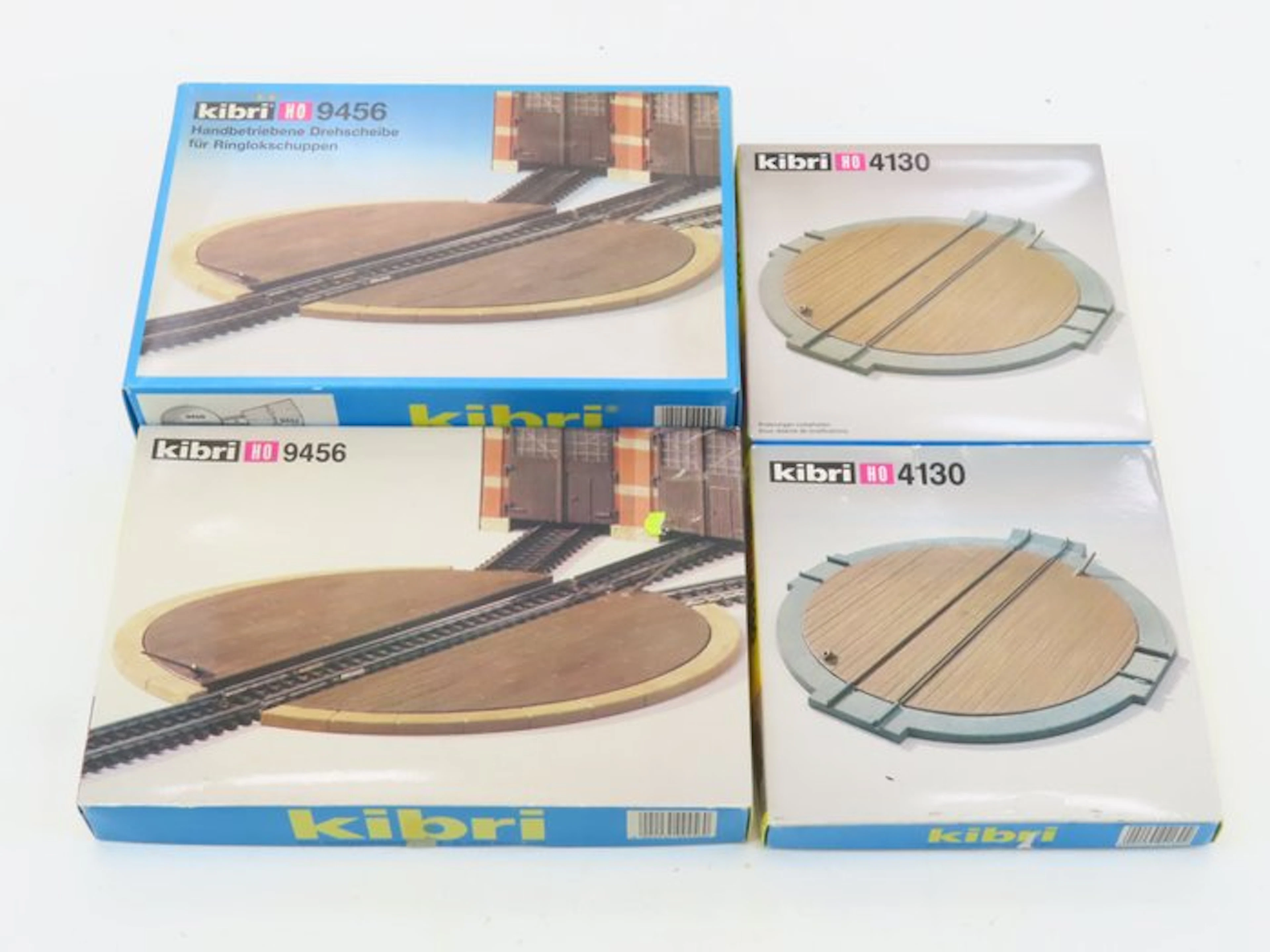 Kibri H0 - 9456/4130 - Model train tracks (4) - 4x hand-turning discs