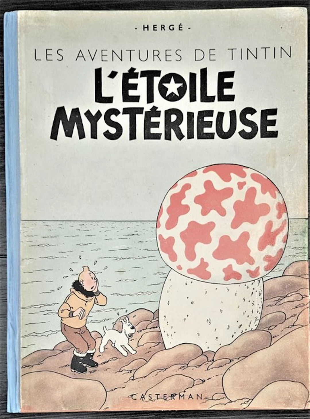 Tintin T10 - L'étoile mystérieuse B1 1946 - 1 Album - Reprint - 1946