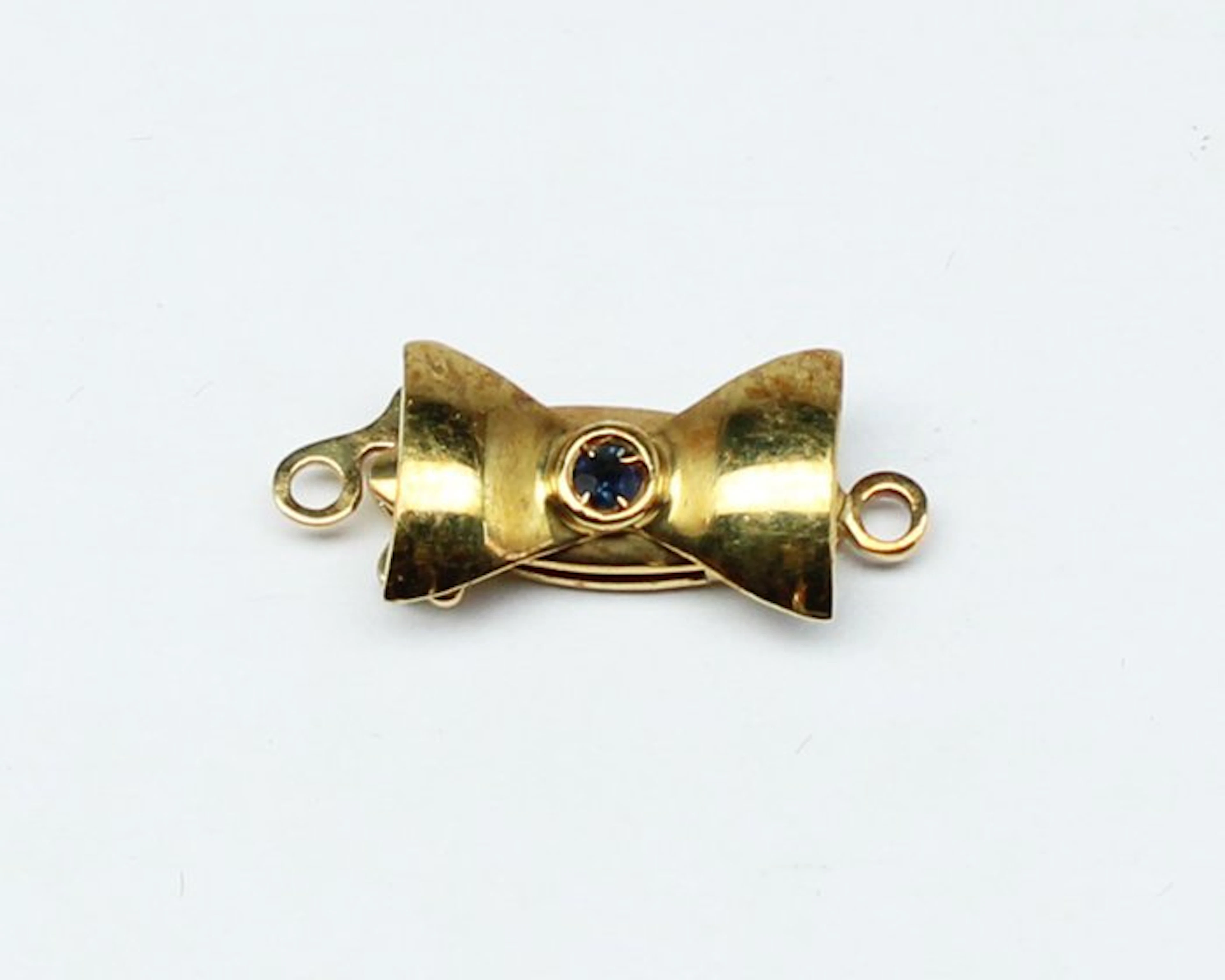 No reserve price - Breast ornament - 18 kt. Yellow gold Sapphire