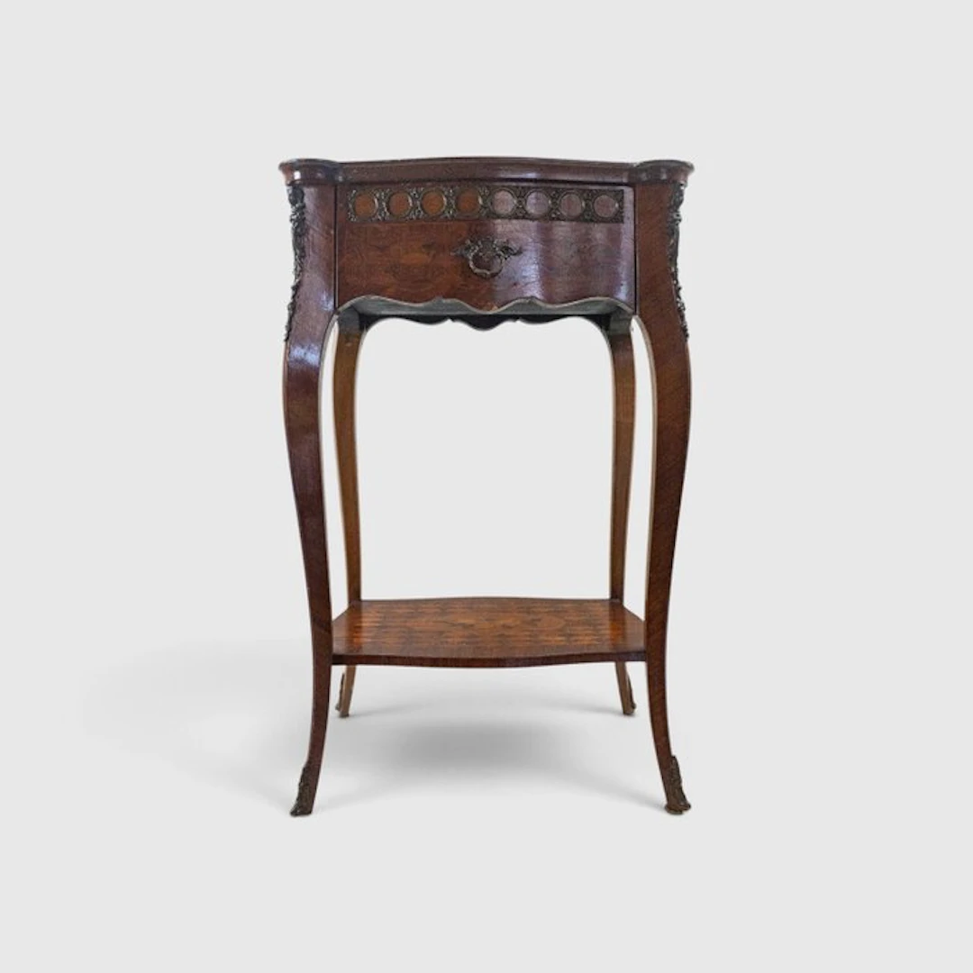 Credenza - Wood, Bronze, Brass - Louis XV side table