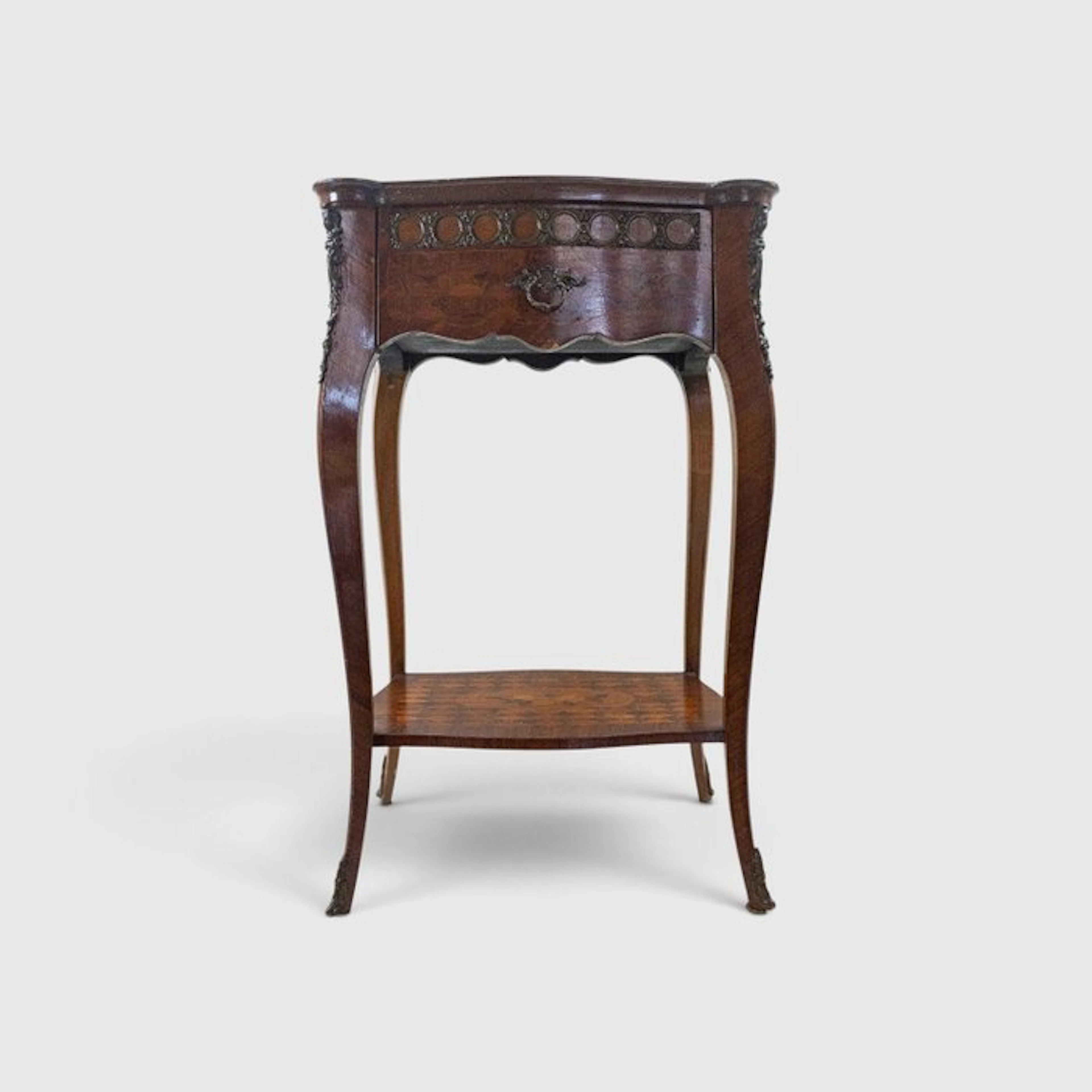 Credenza - Wood, Bronze, Brass - Louis XV side table