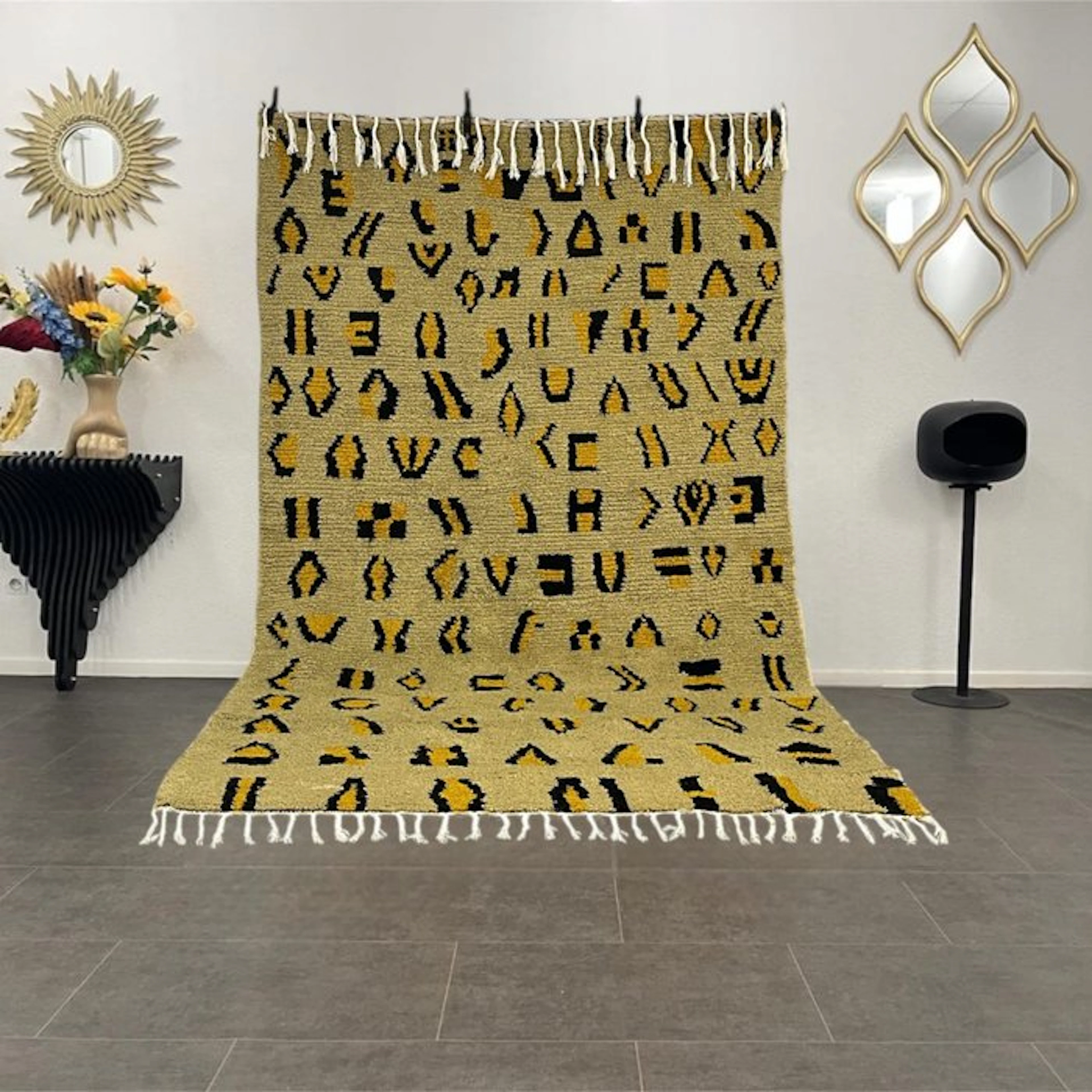 Berber rug Beni Ouarain - Carpet - 272 cm - 169 cm - thick wool